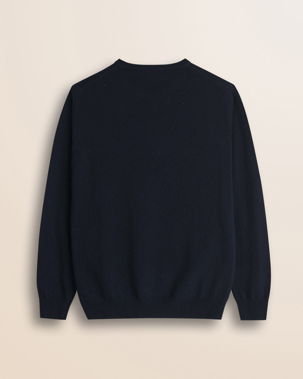 MCS Maglia Girocollo in Lambswool - Navy Blue
