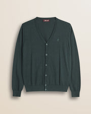 MCS Cardigan in Cotone e Lana con Bottoni - Ponderosa Pine