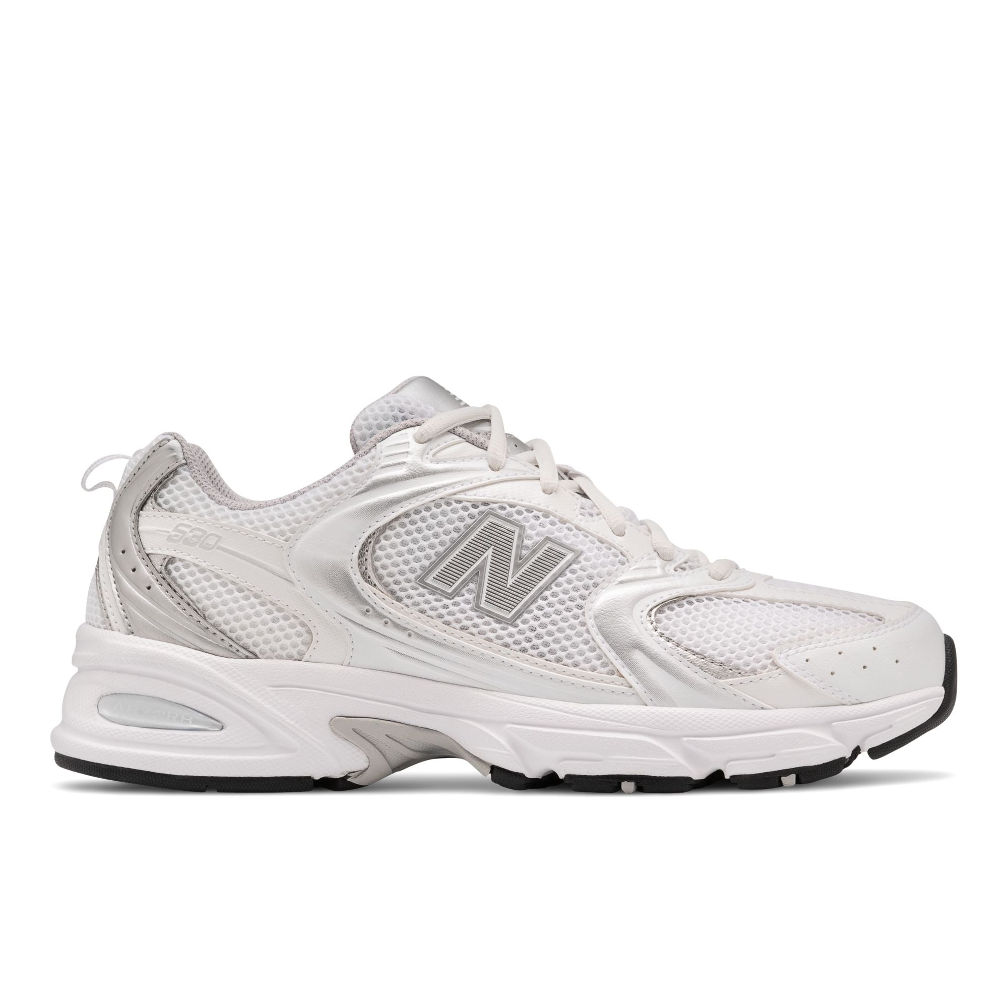 New Balance White / Silver