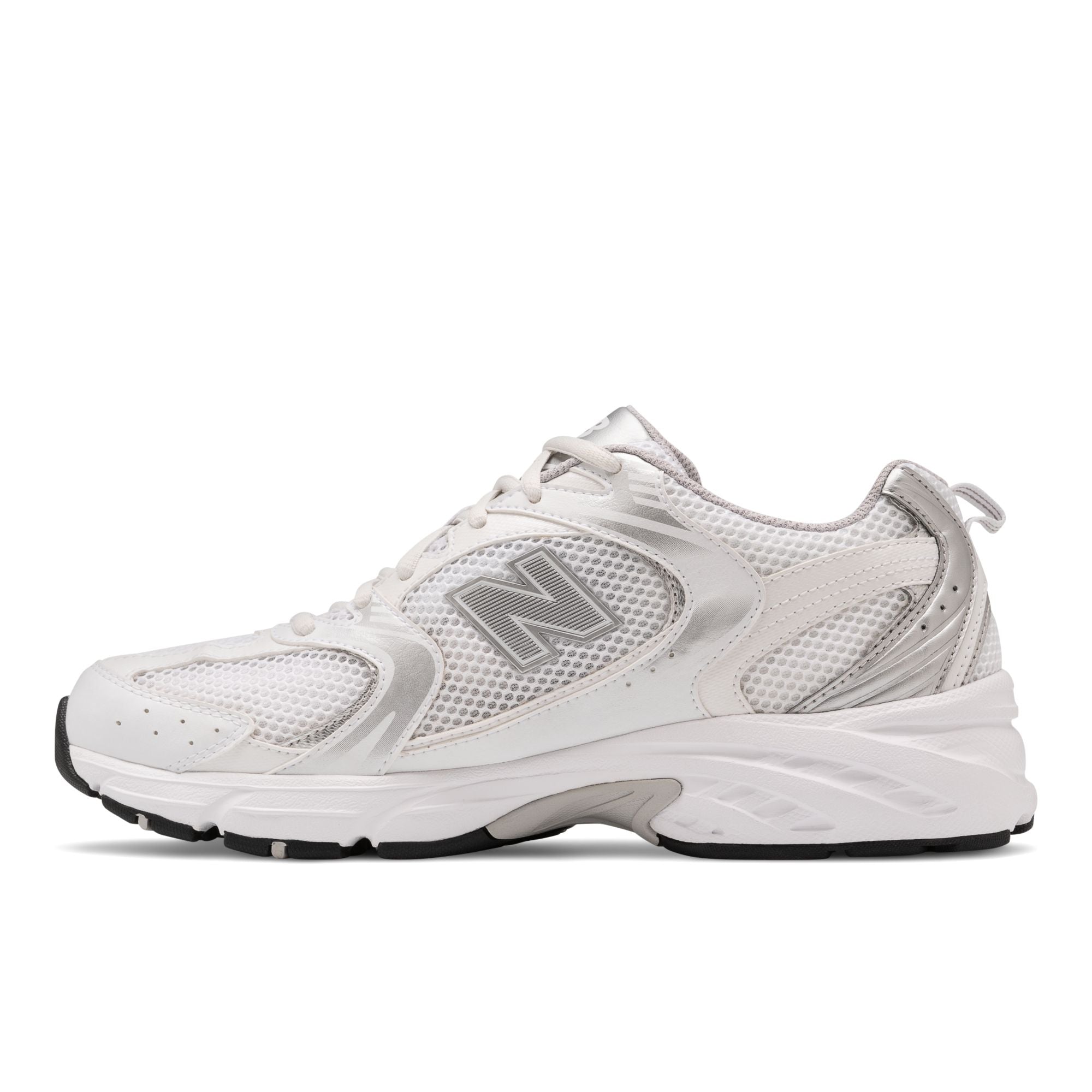 New Balance White / Silver