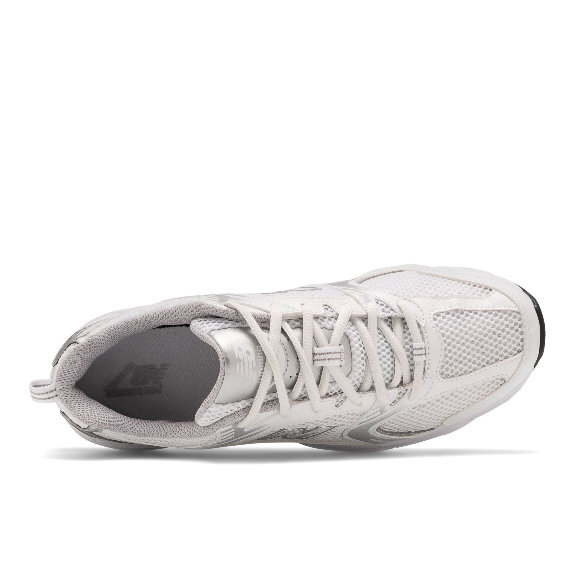 New Balance White / Silver