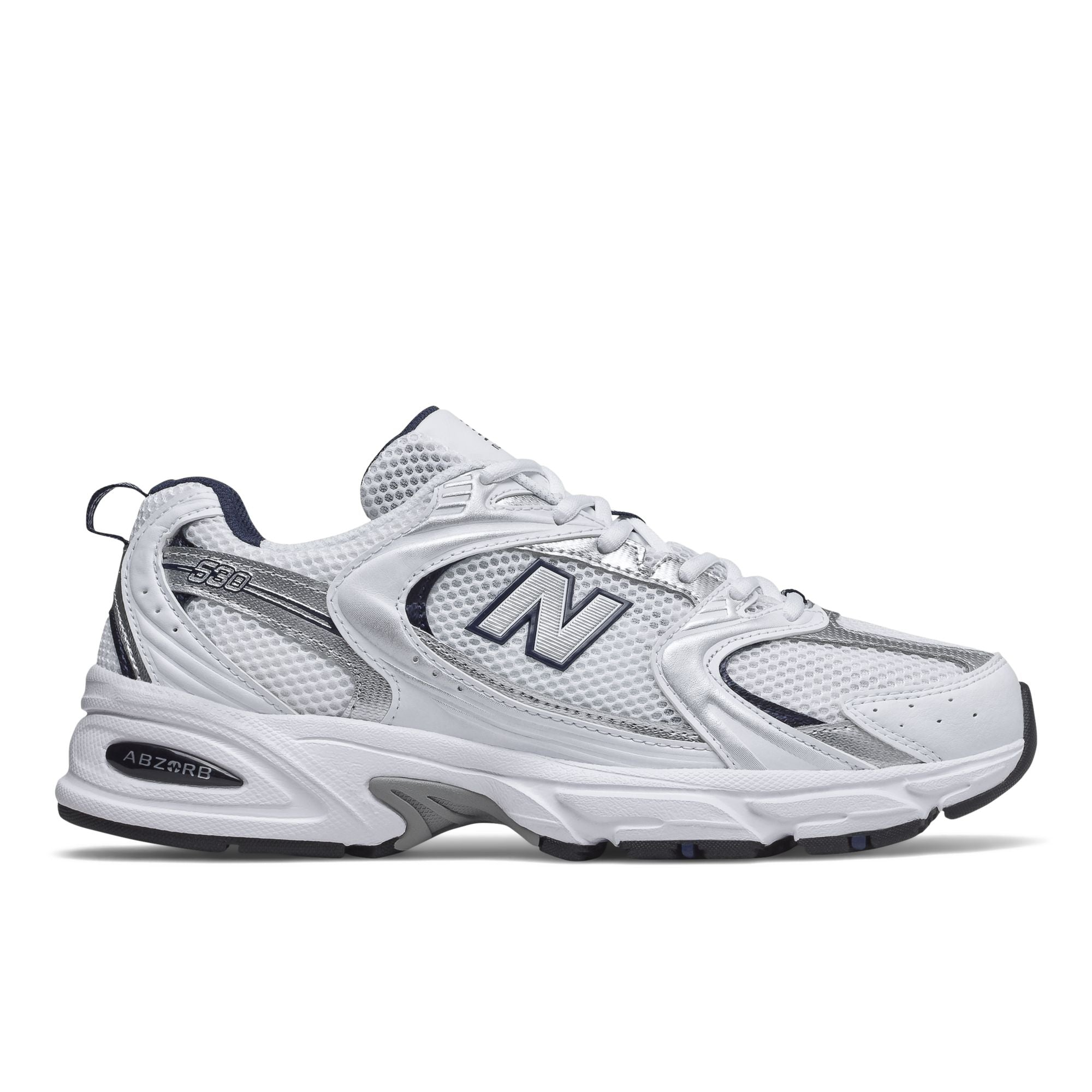New Balance White / Blue