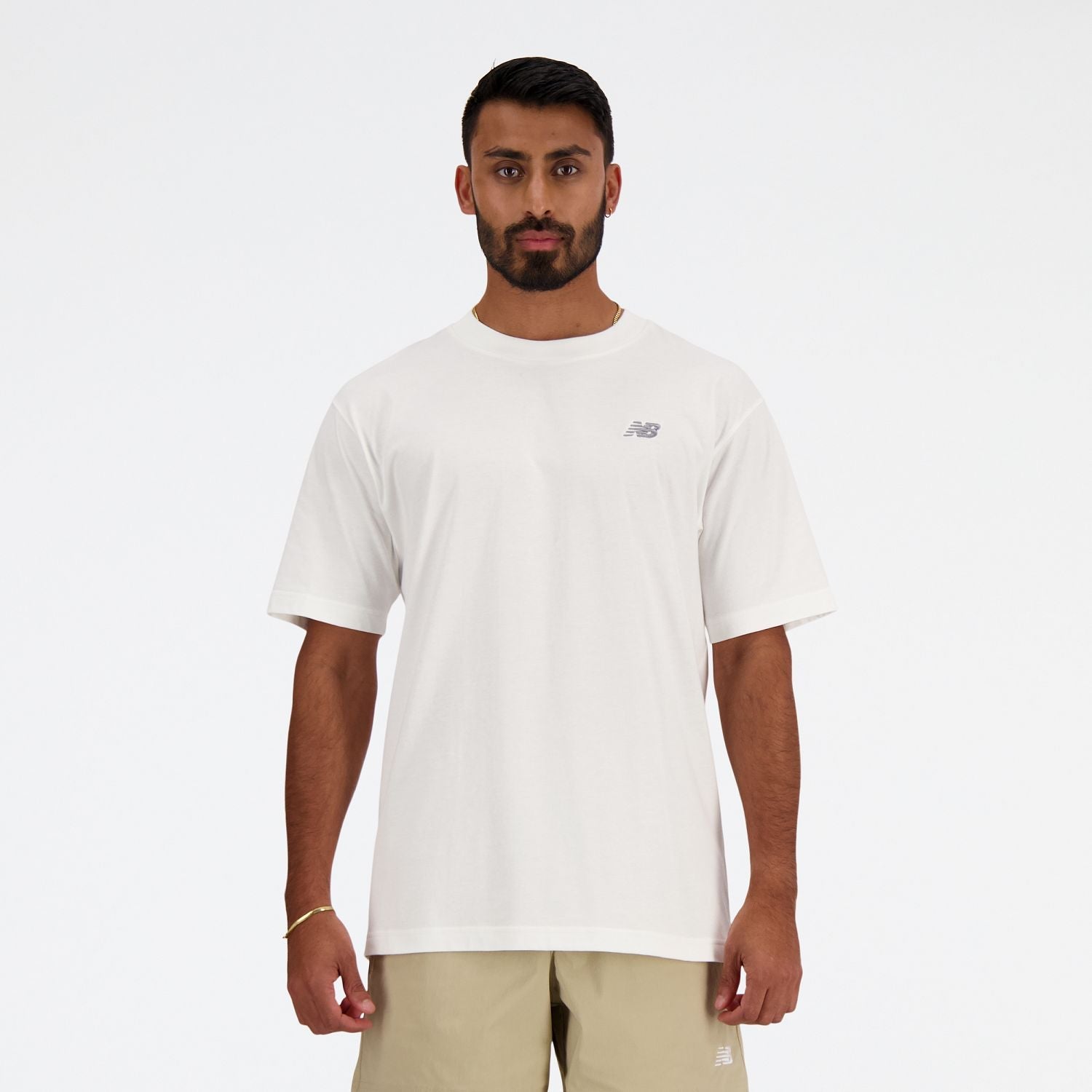 New Balance Sport Essentials T-Shirt - Bianco