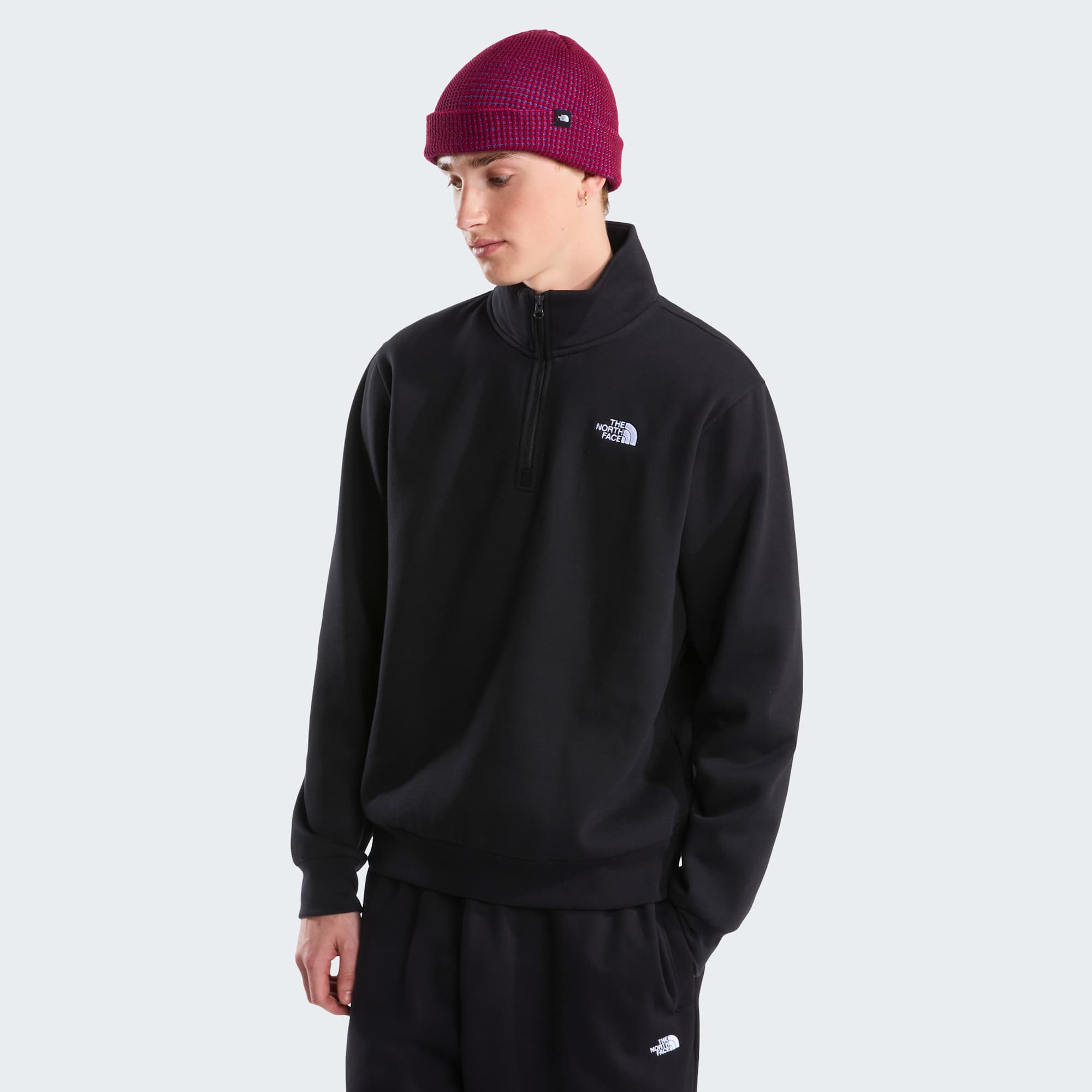 The North Face Evolution Simple Dome 1/4 Zip Nero 1