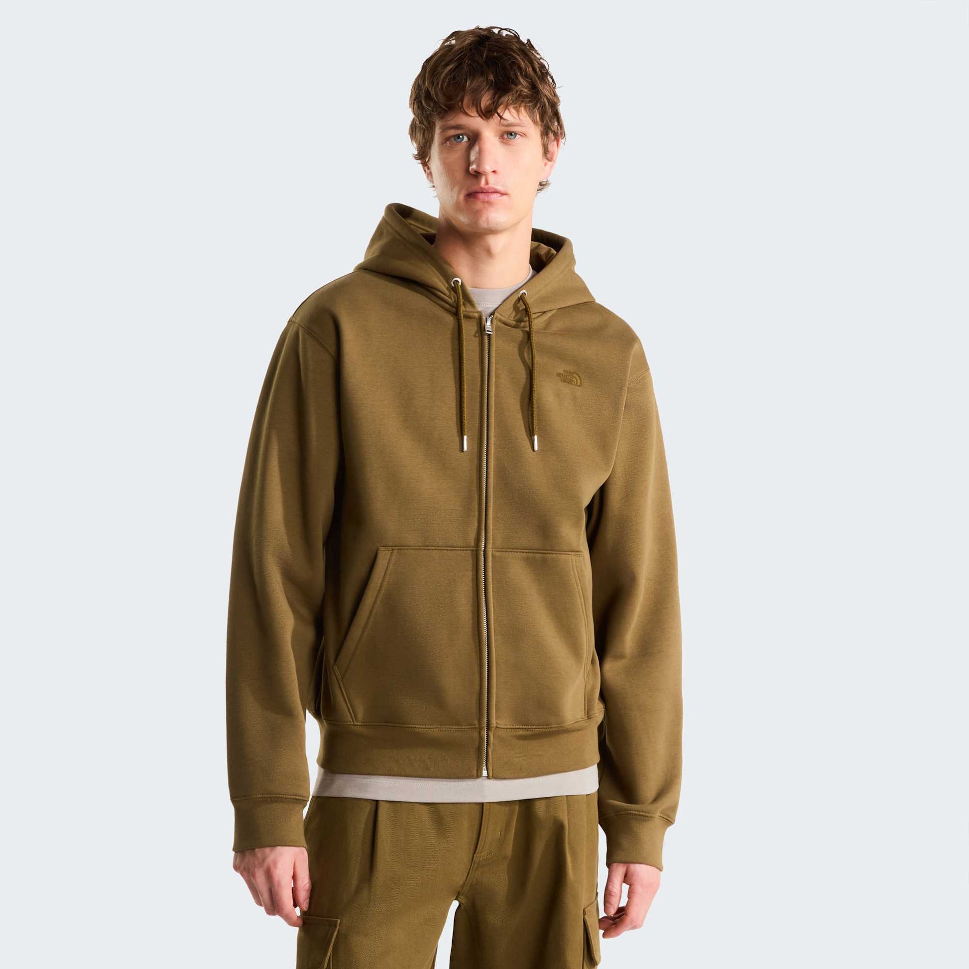 The North Face Essential Simple Dome Full Zip Caraway Seed 1