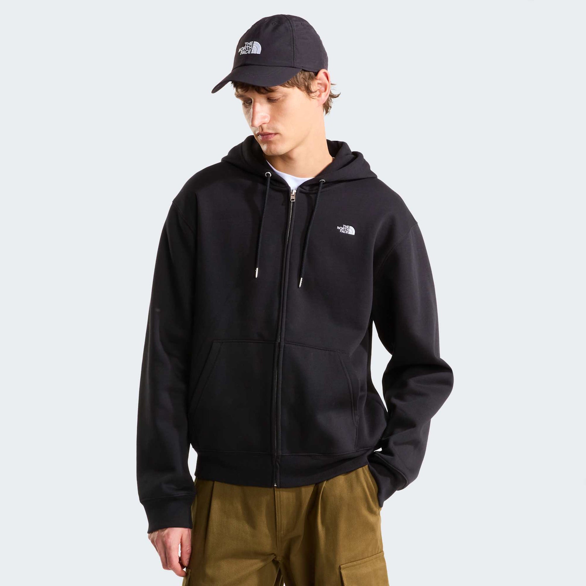 The North Face Essential Simple Dome Full Zip Nero 1
