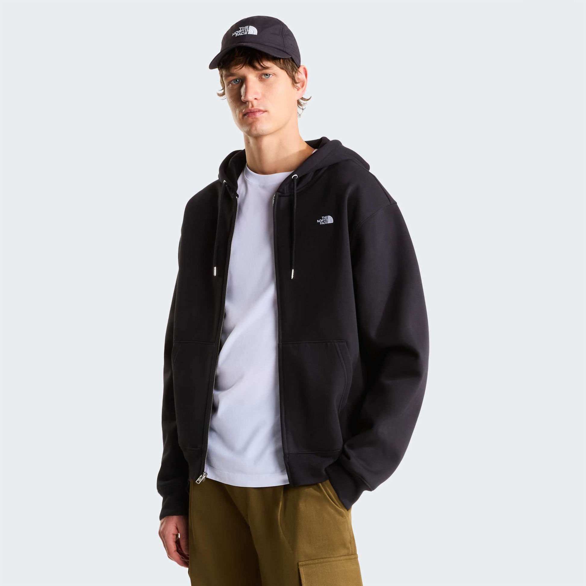 The North Face Essential Simple Dome Full Zip Nero 5