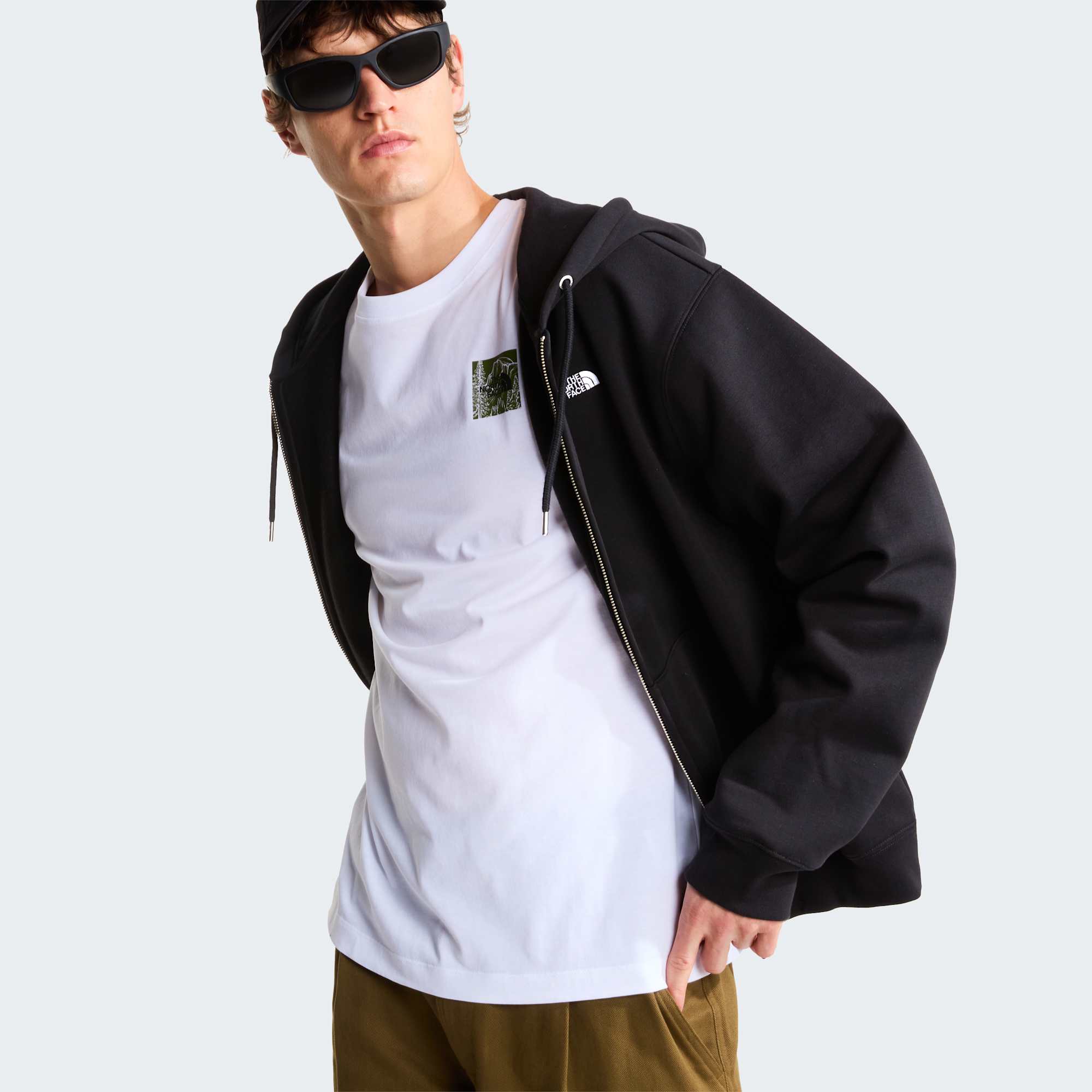 The North Face Essential Simple Dome Full Zip Nero 8