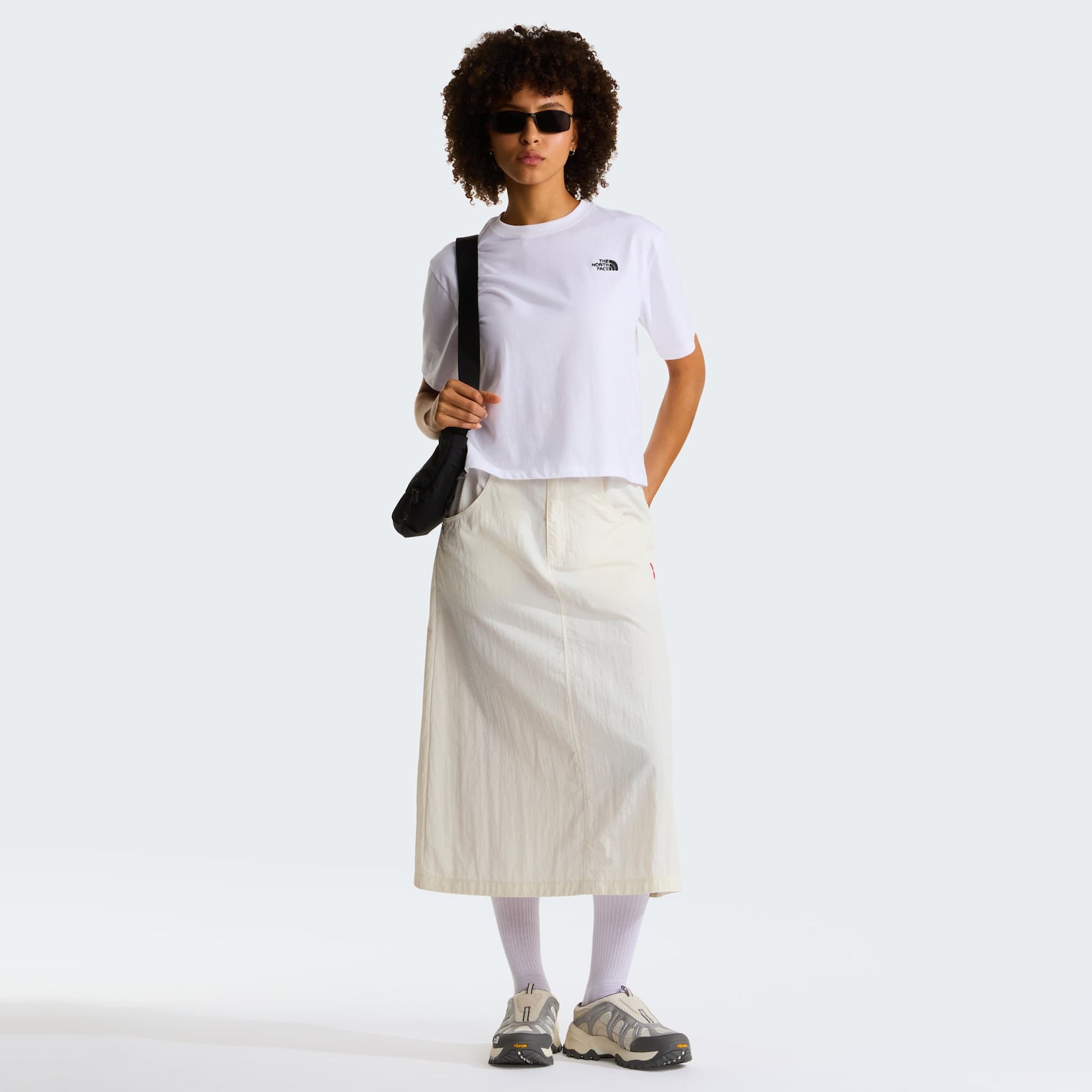 The North Face Evolution Simple Dome Cropped Bianco 2