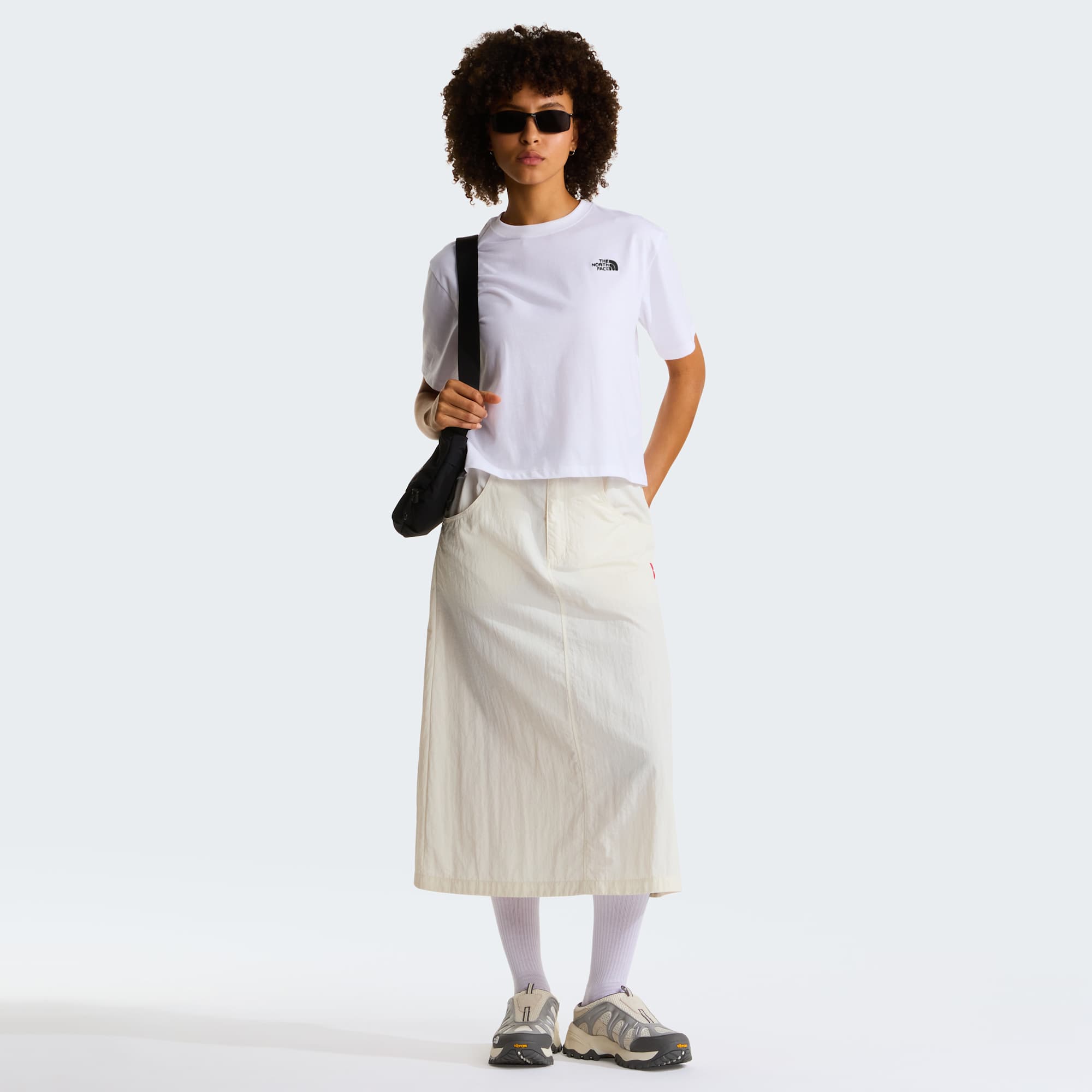 The North Face Evolution Simple Dome Cropped Bianco 2