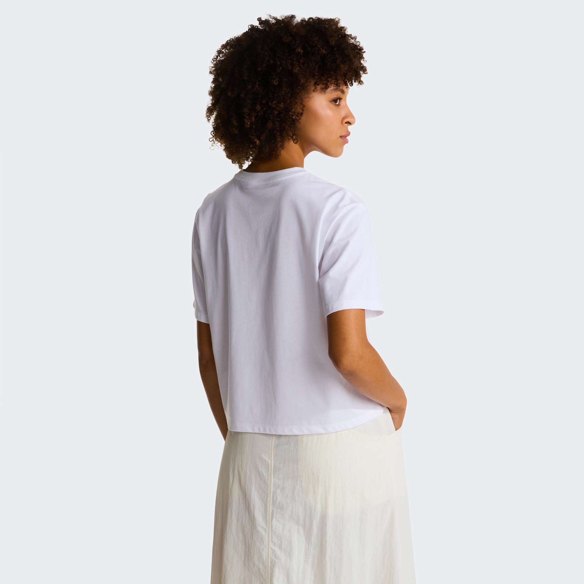 The North Face Evolution Simple Dome Cropped Bianco 4