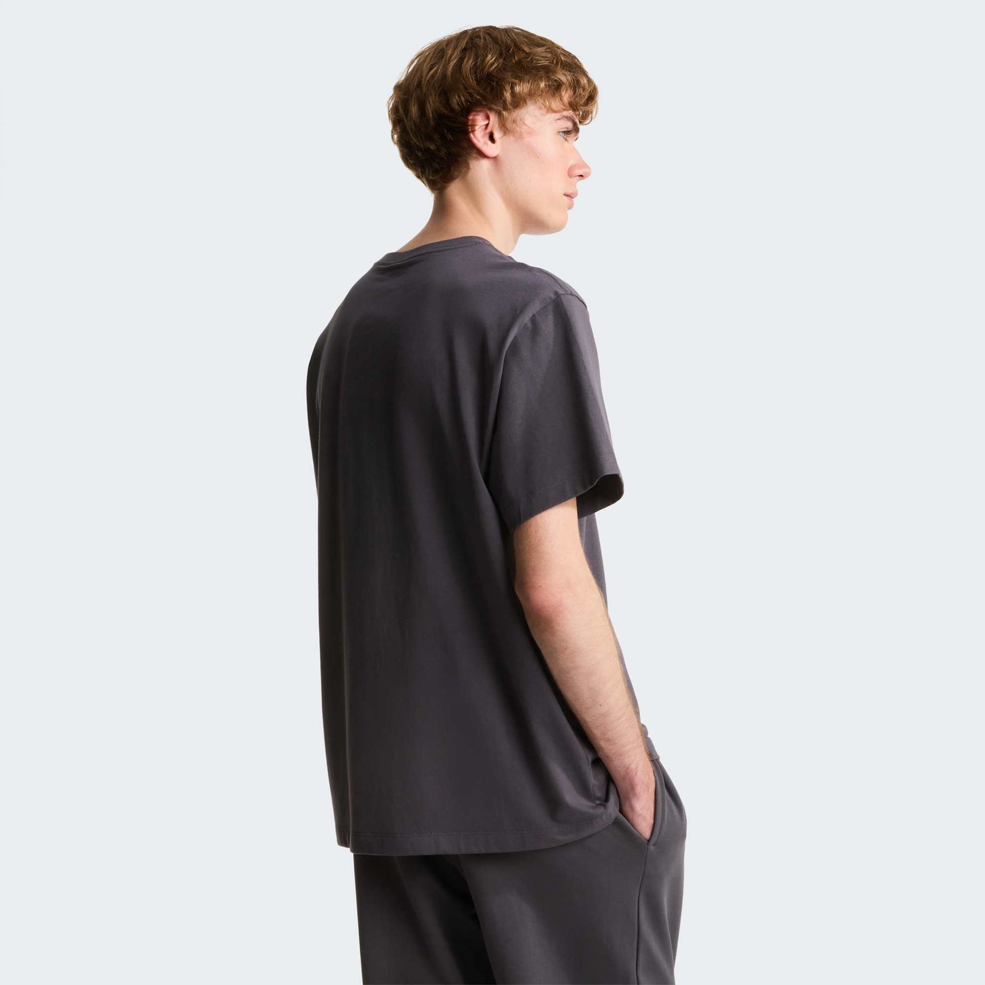 The North Face Essential Logo Grigio Antracite 4
