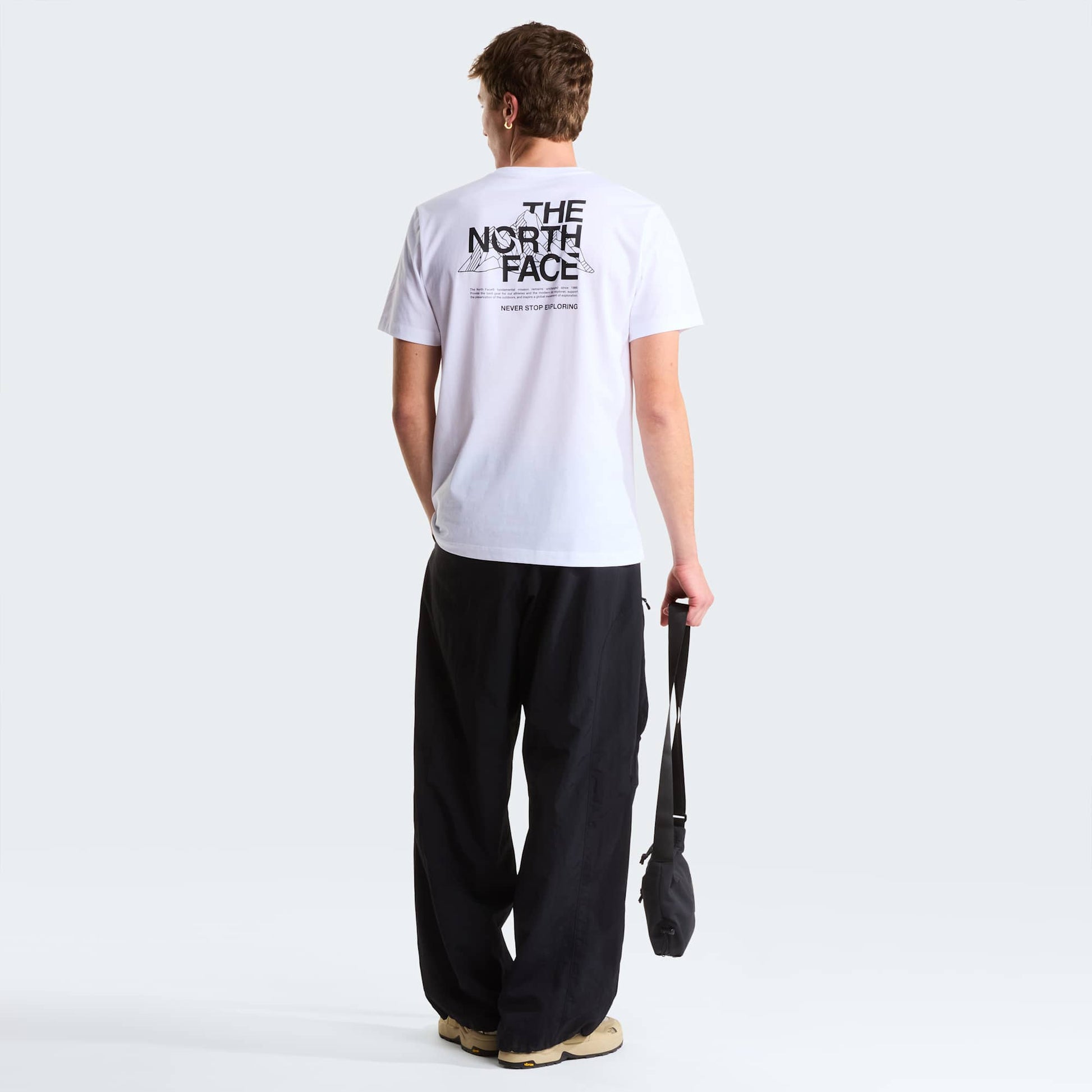 The North Face Mountain Sketch Bianco 3