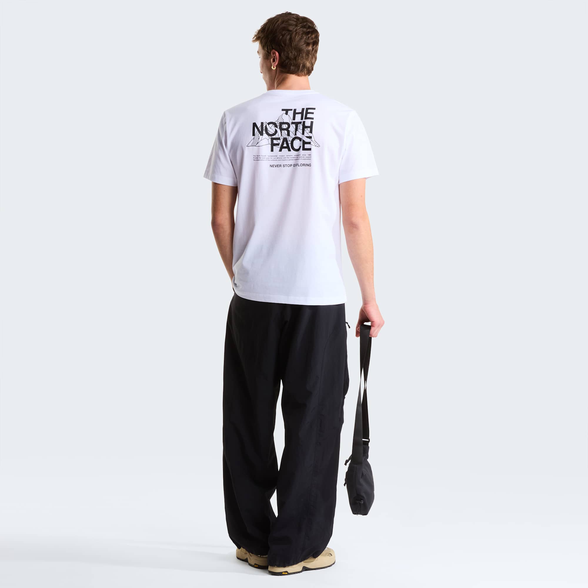 The North Face Mountain Sketch Bianco 3