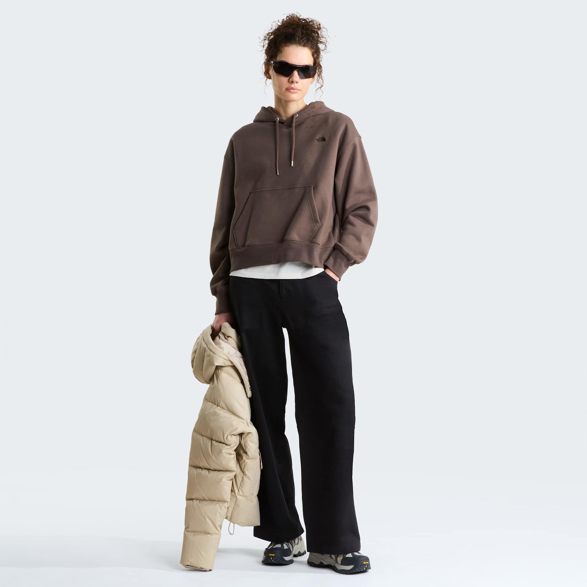 The North Face Essential Simple Dome Boxy Oversize Marrone 2