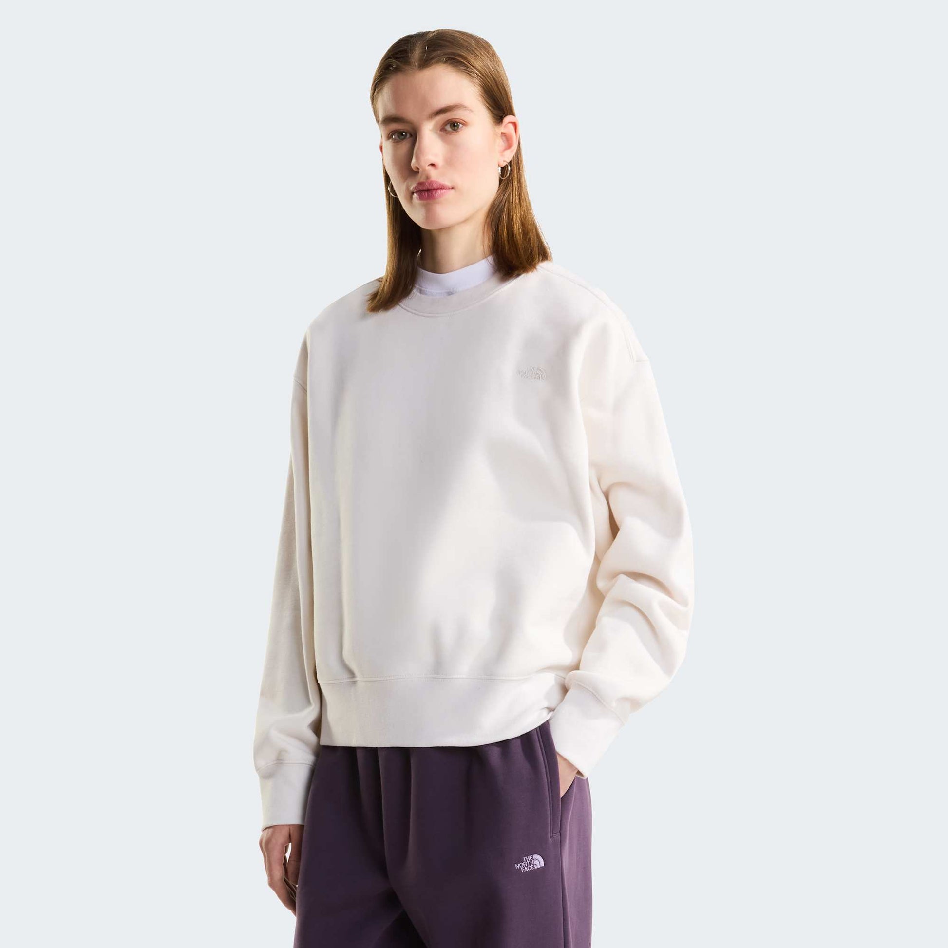 The North Face Essential Simple Dome Boxy Oversize White Dune 1