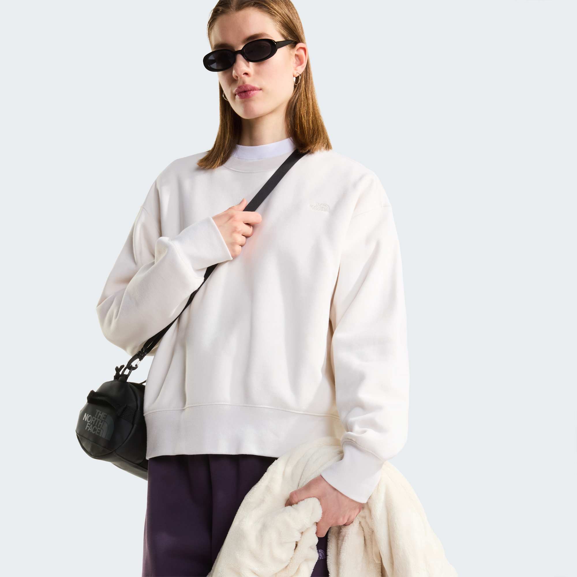 The North Face Essential Simple Dome Boxy Oversize White Dune 6