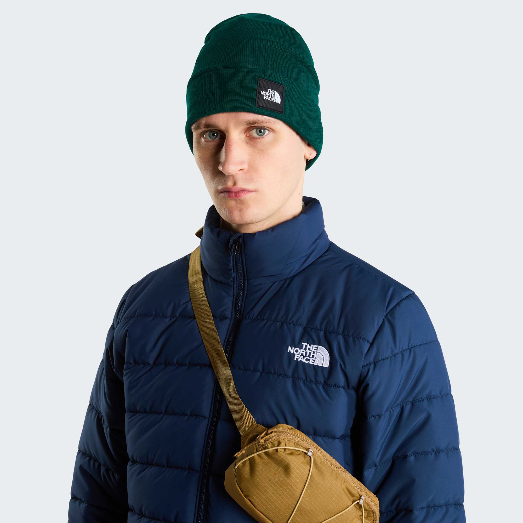 The North Face Dock Worker Recycled Beanie Verde Hunter 2