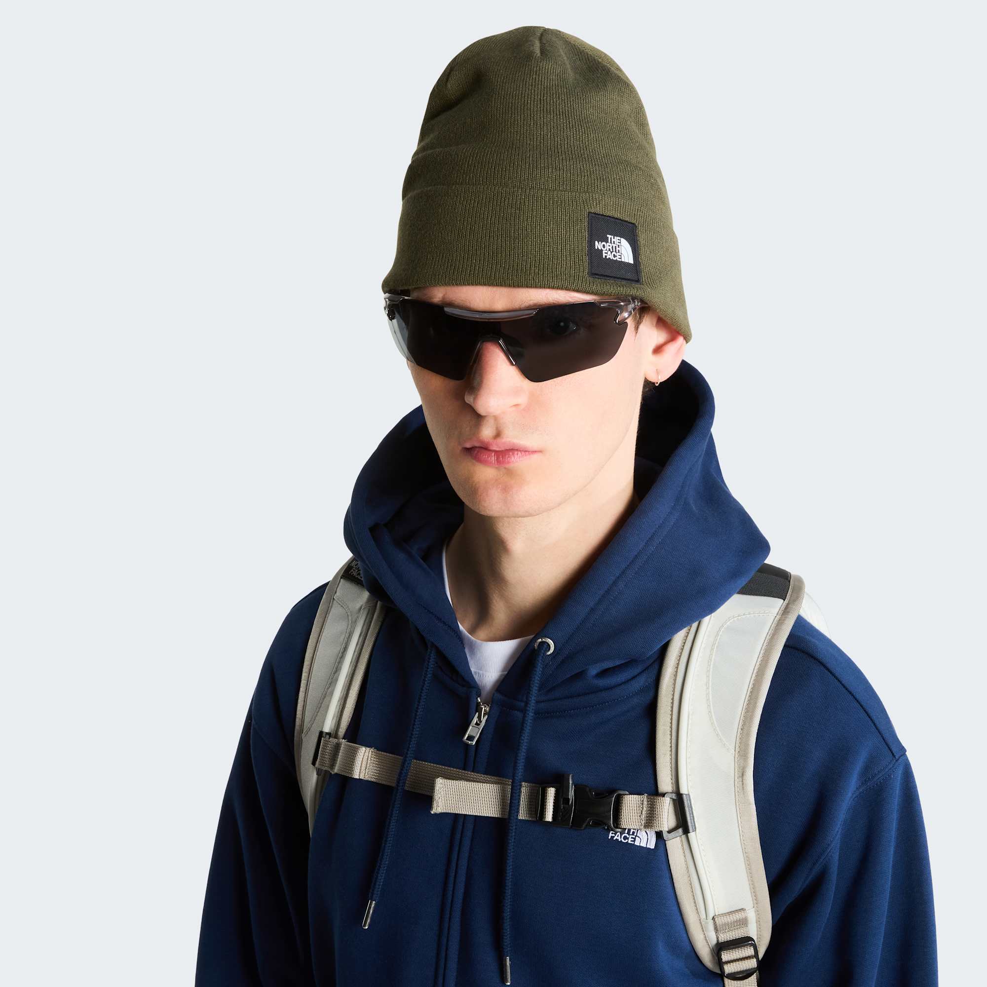 The North Face Dock Worker Recycled Beanie Verde Taupe 2