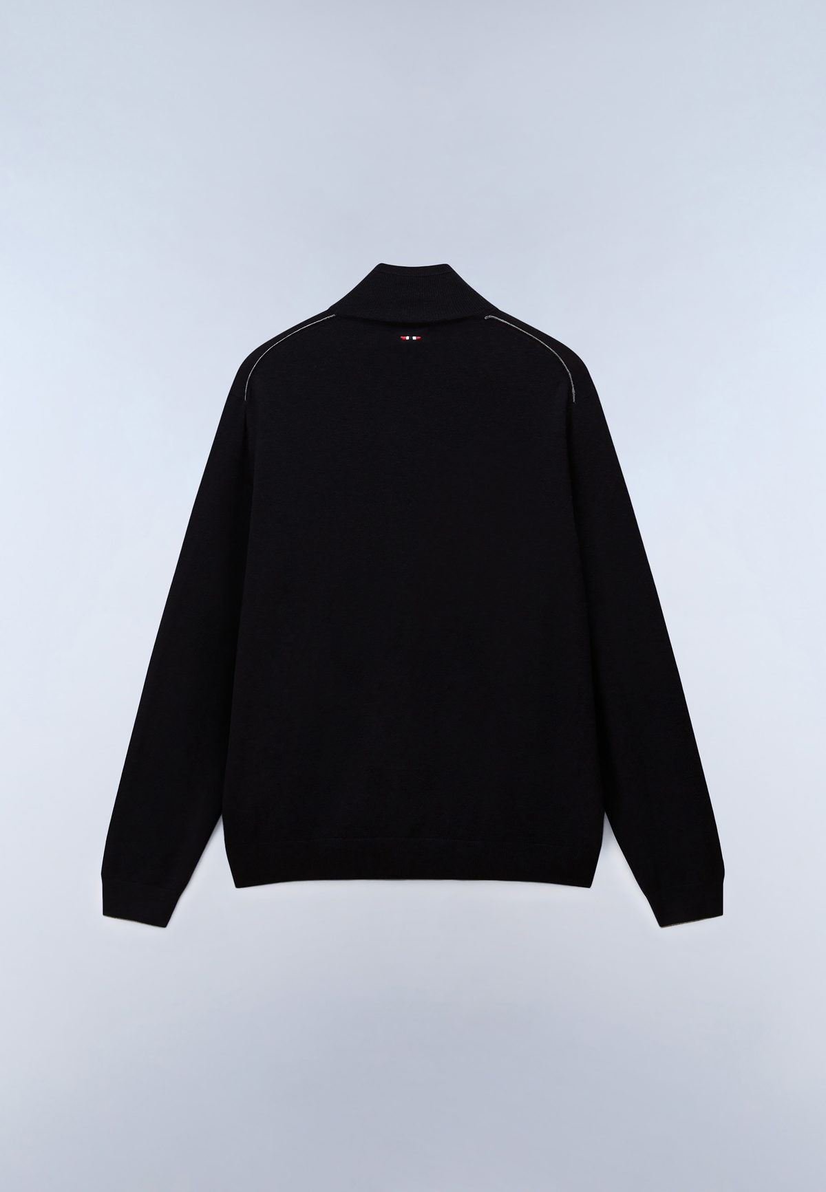 Maglione con Mezza Zip Damavand - Nero