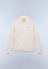 Maglione con Mezza Zip Damavand - Bianco