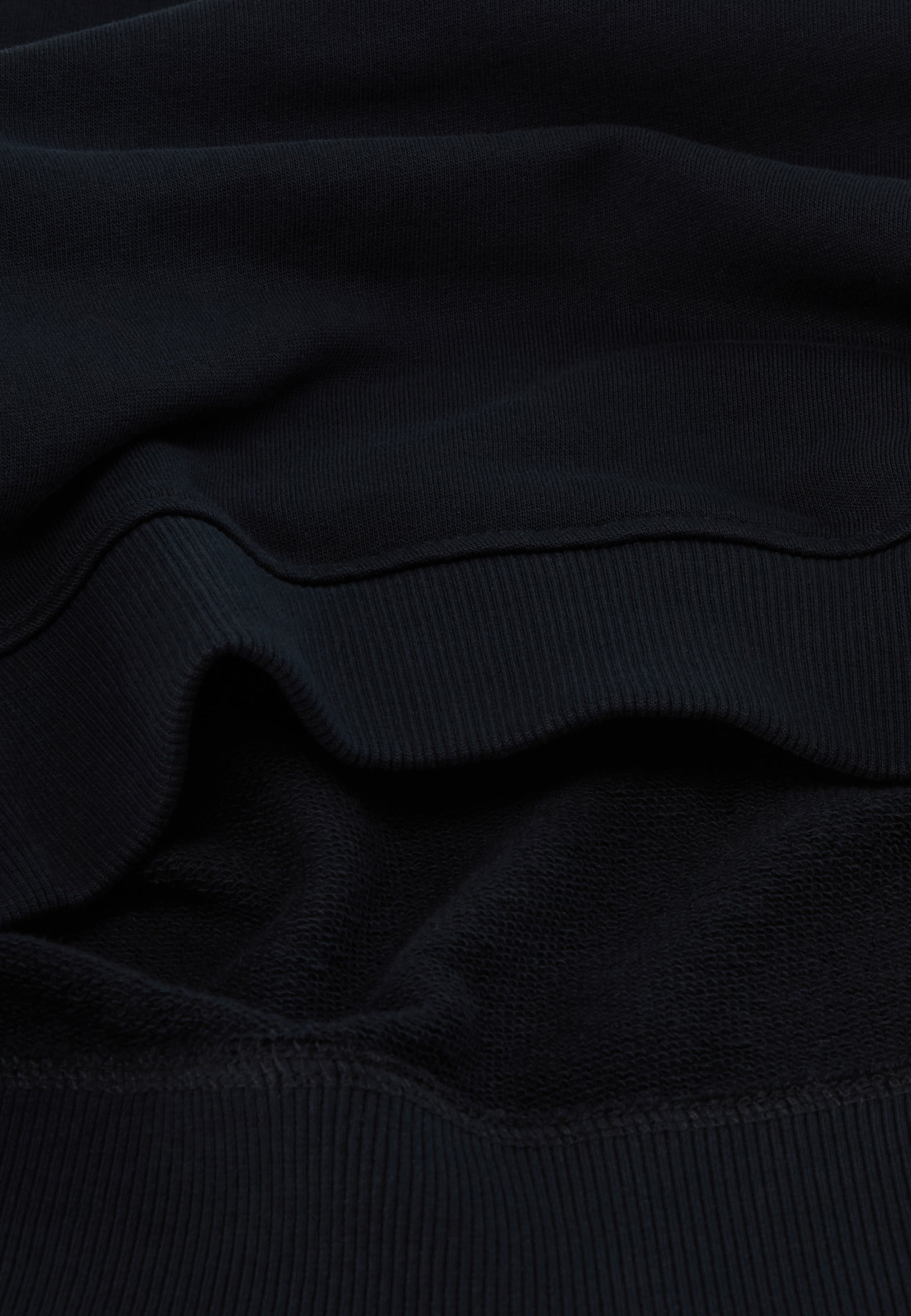 Felpa Balis French Terry - Nero