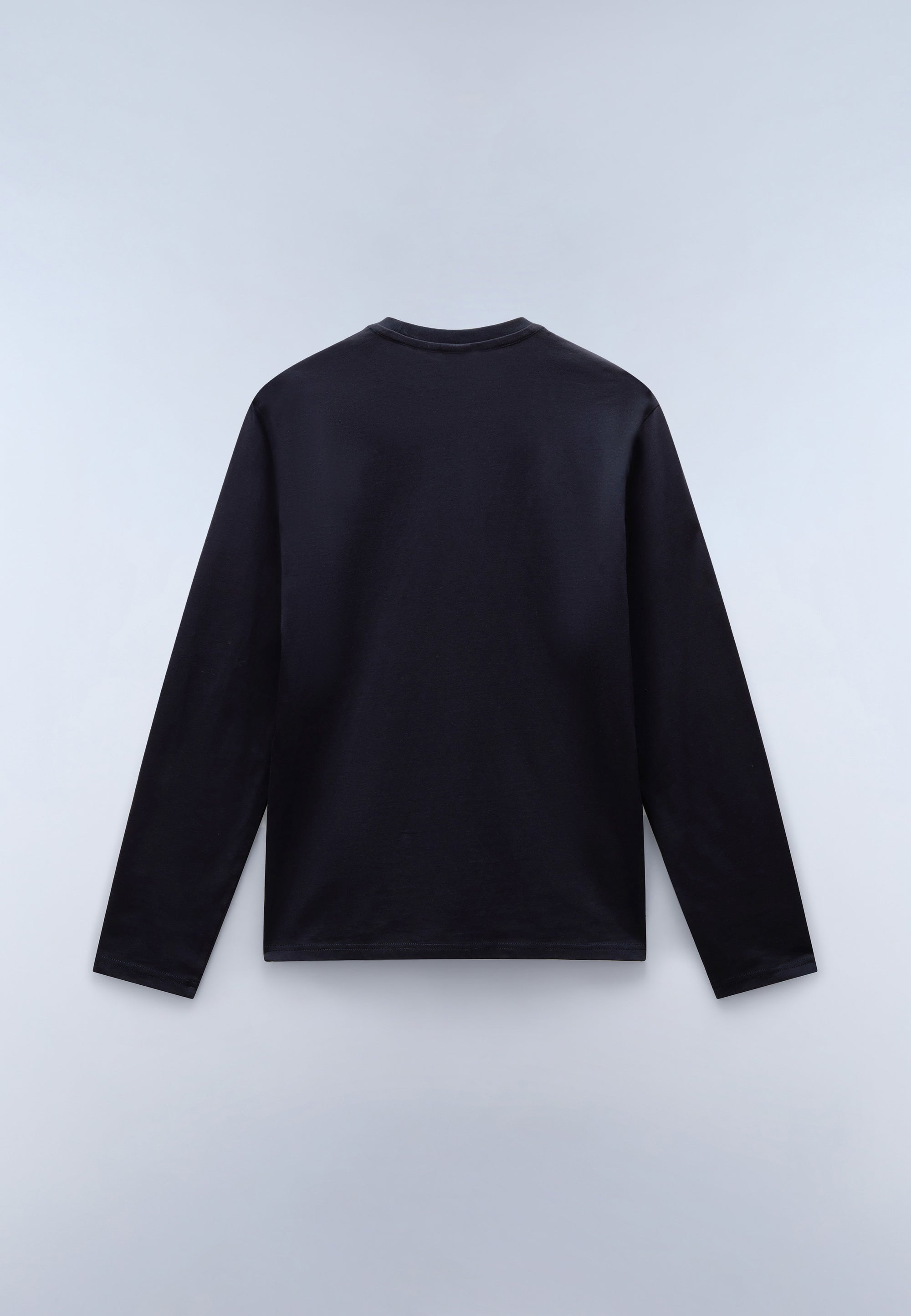 T-Shirt a Maniche Lunghe Salis in Jersey - Blu Scuro