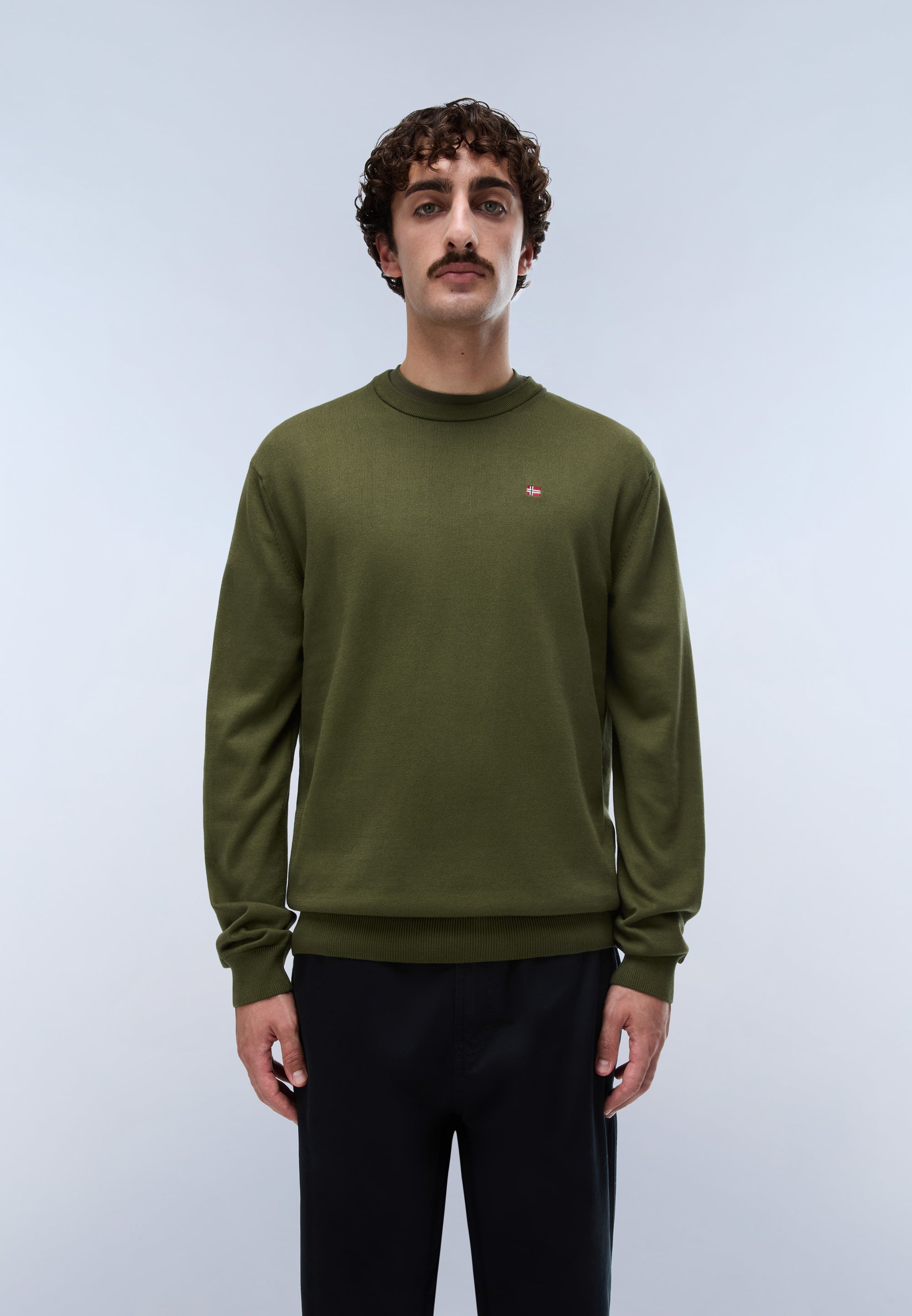 Maglione Droz - Verde Olive Night
