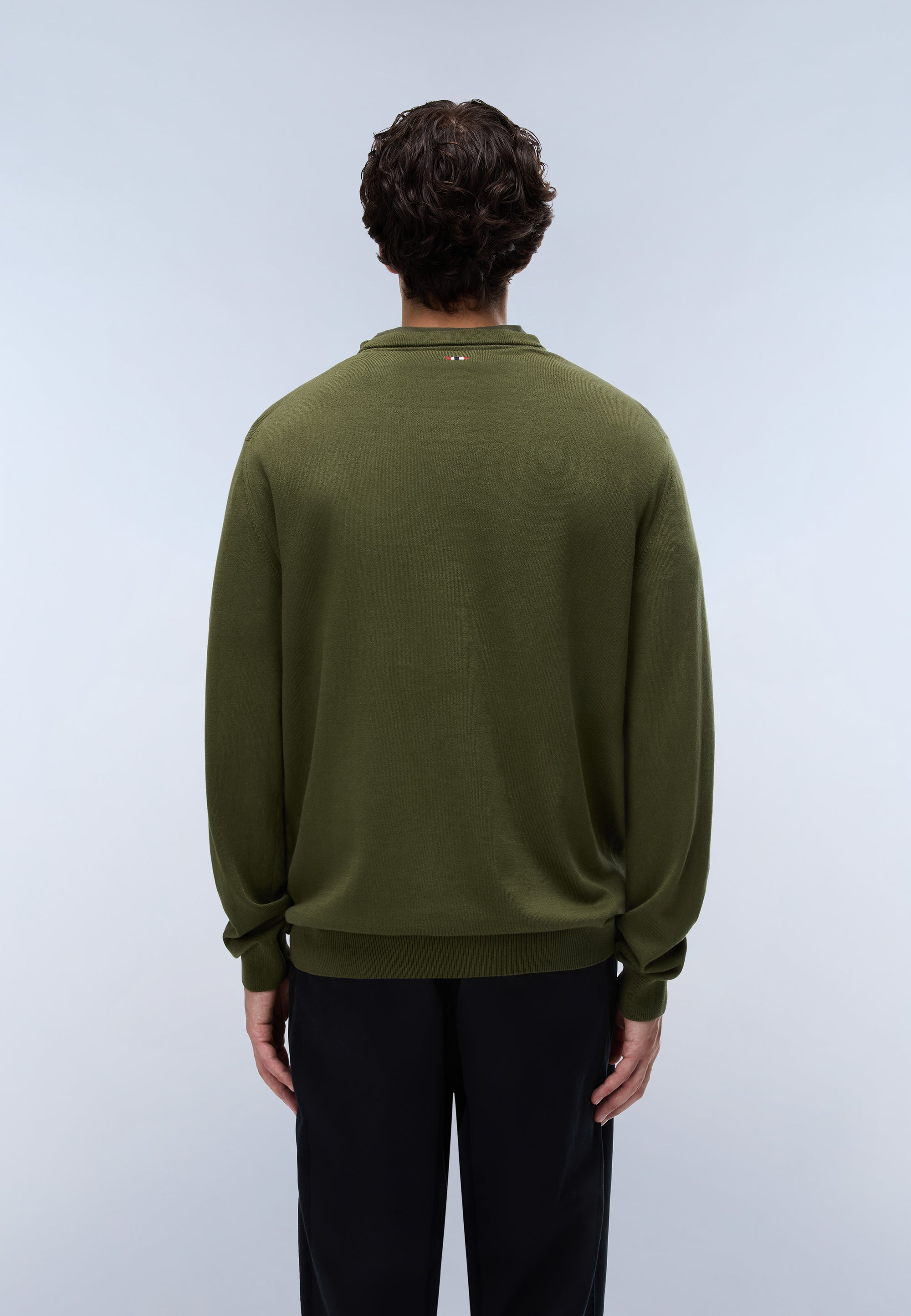 Maglione Droz - Verde Olive Night