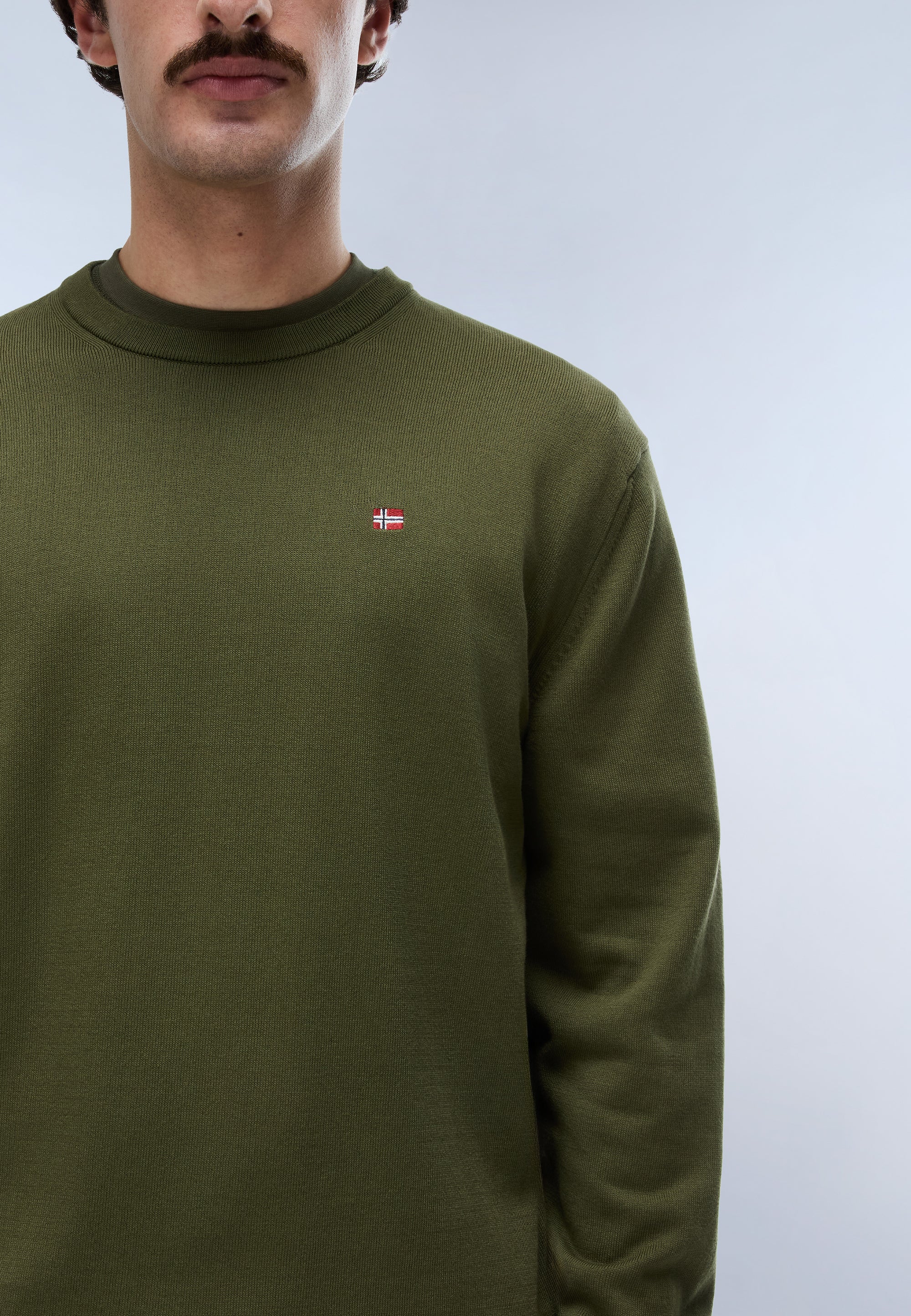 Maglione Droz - Verde Olive Night