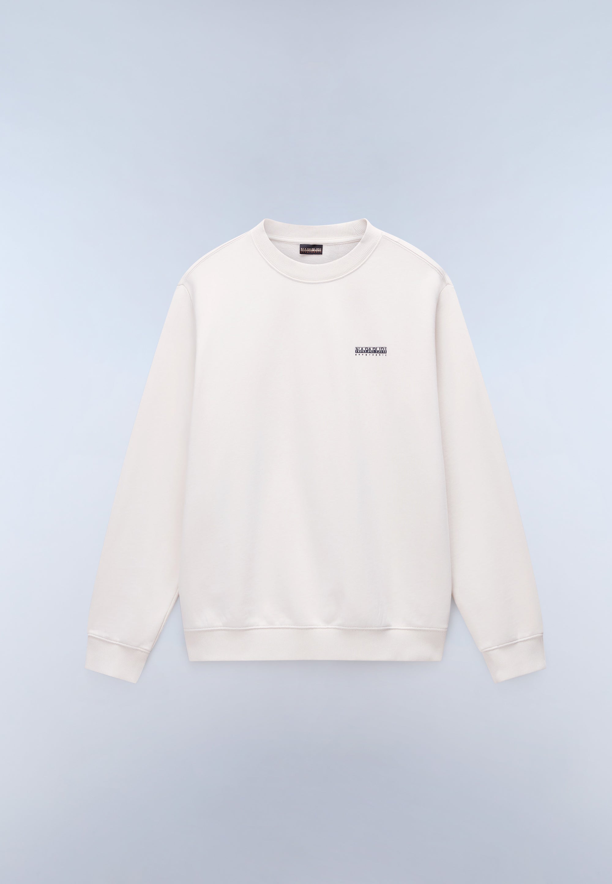 Felpa in French Terry Small Box - Bianco
