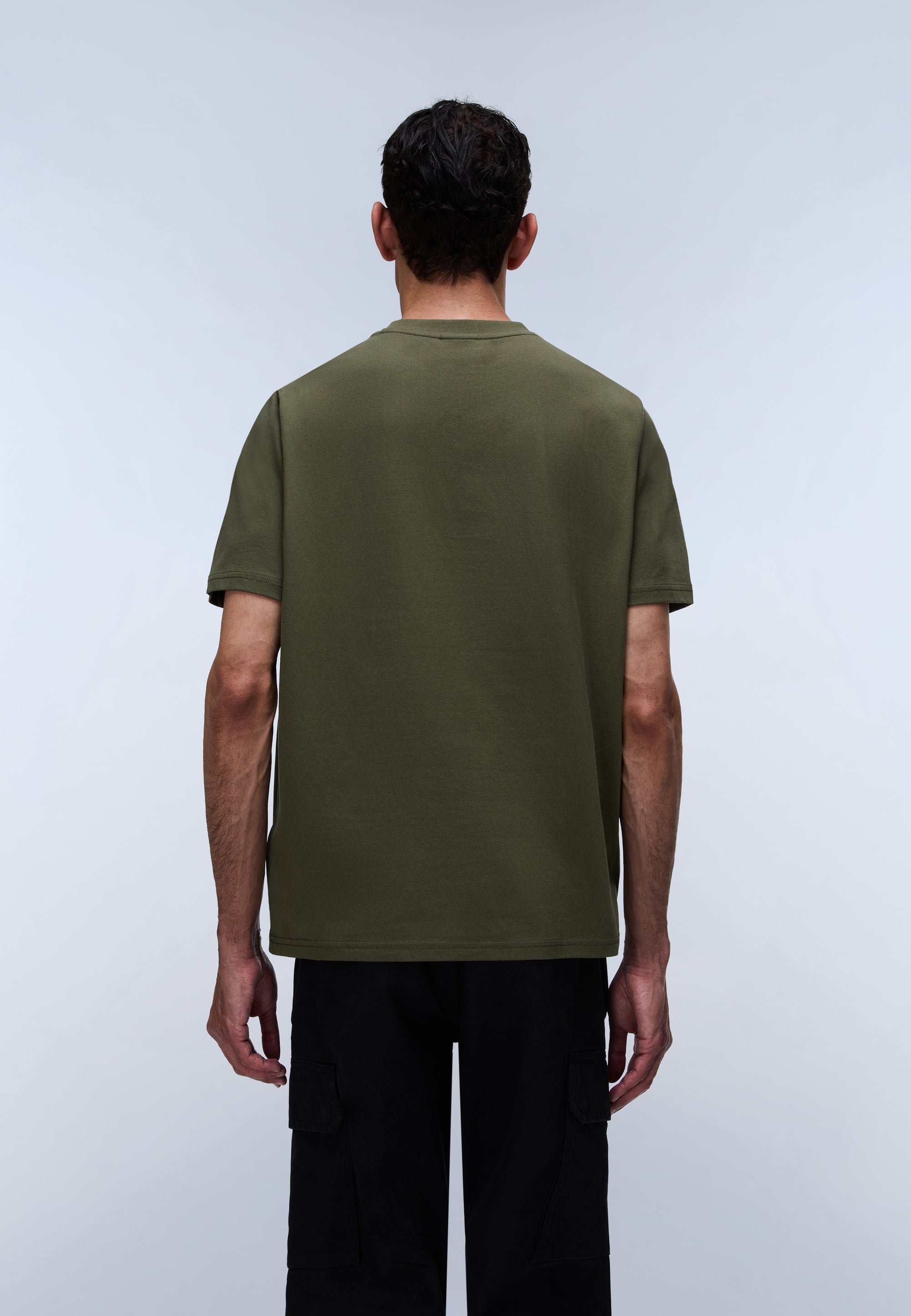 T-Shirt a Maniche Corte Small Box - Verde Olive Night