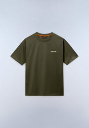 T-Shirt a Maniche Corte Small Box - Verde Olive Night