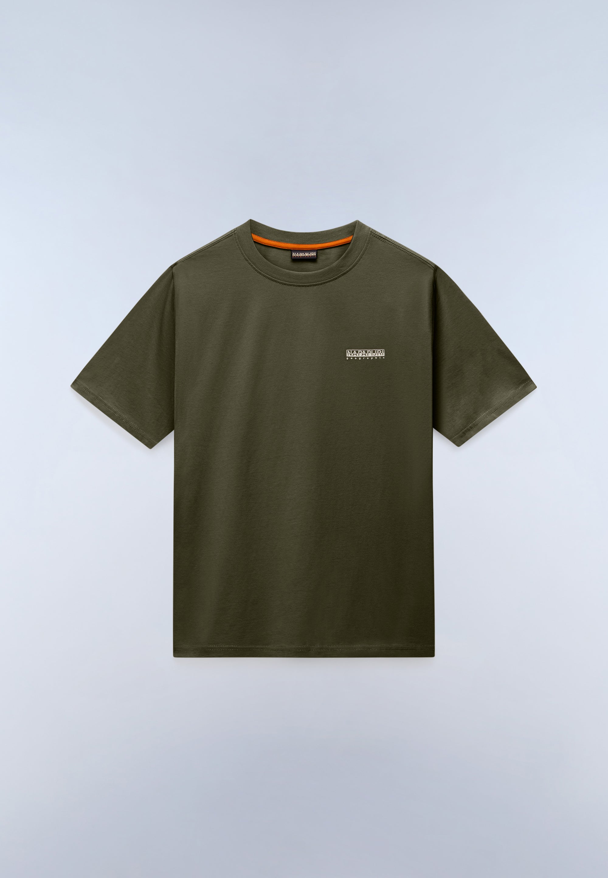 T-Shirt a Maniche Corte Small Box - Verde Olive Night