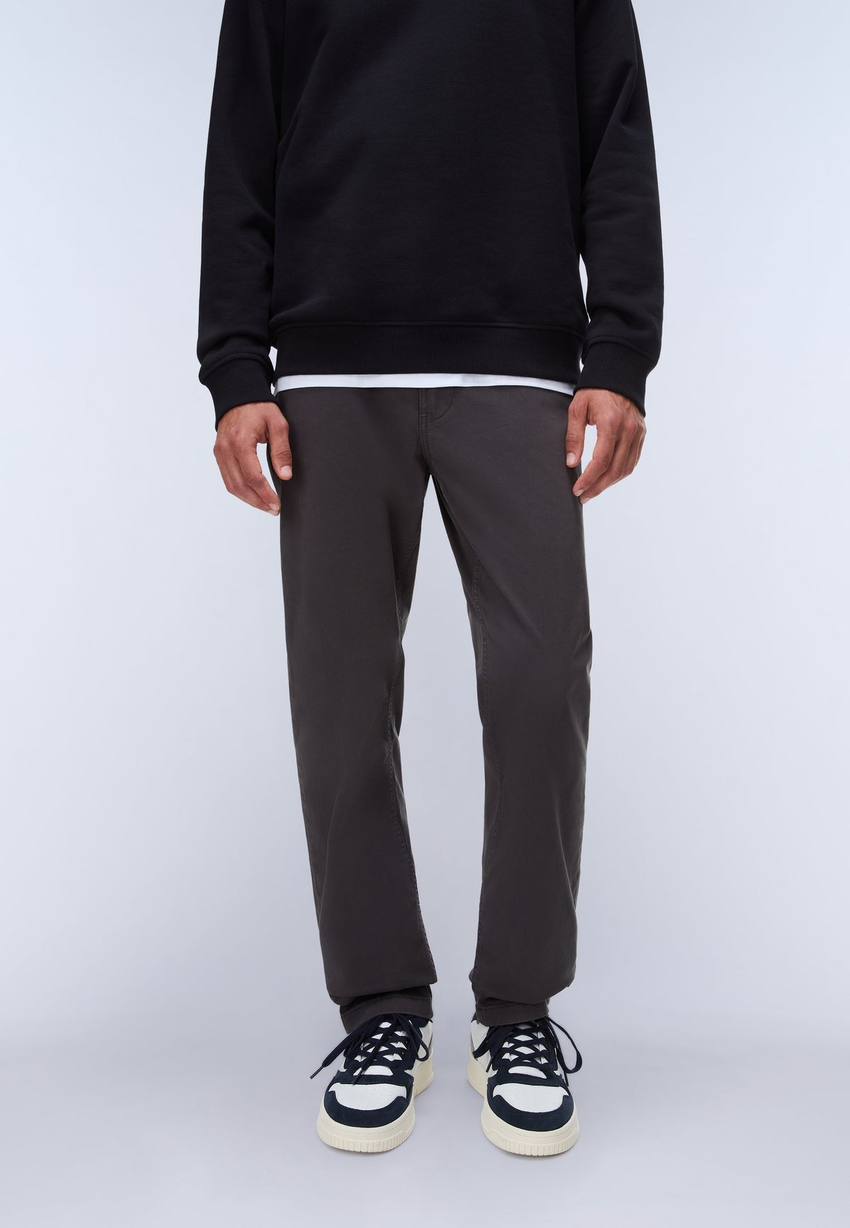 Pantaloni Chino Puyo - Grigio Scuro
