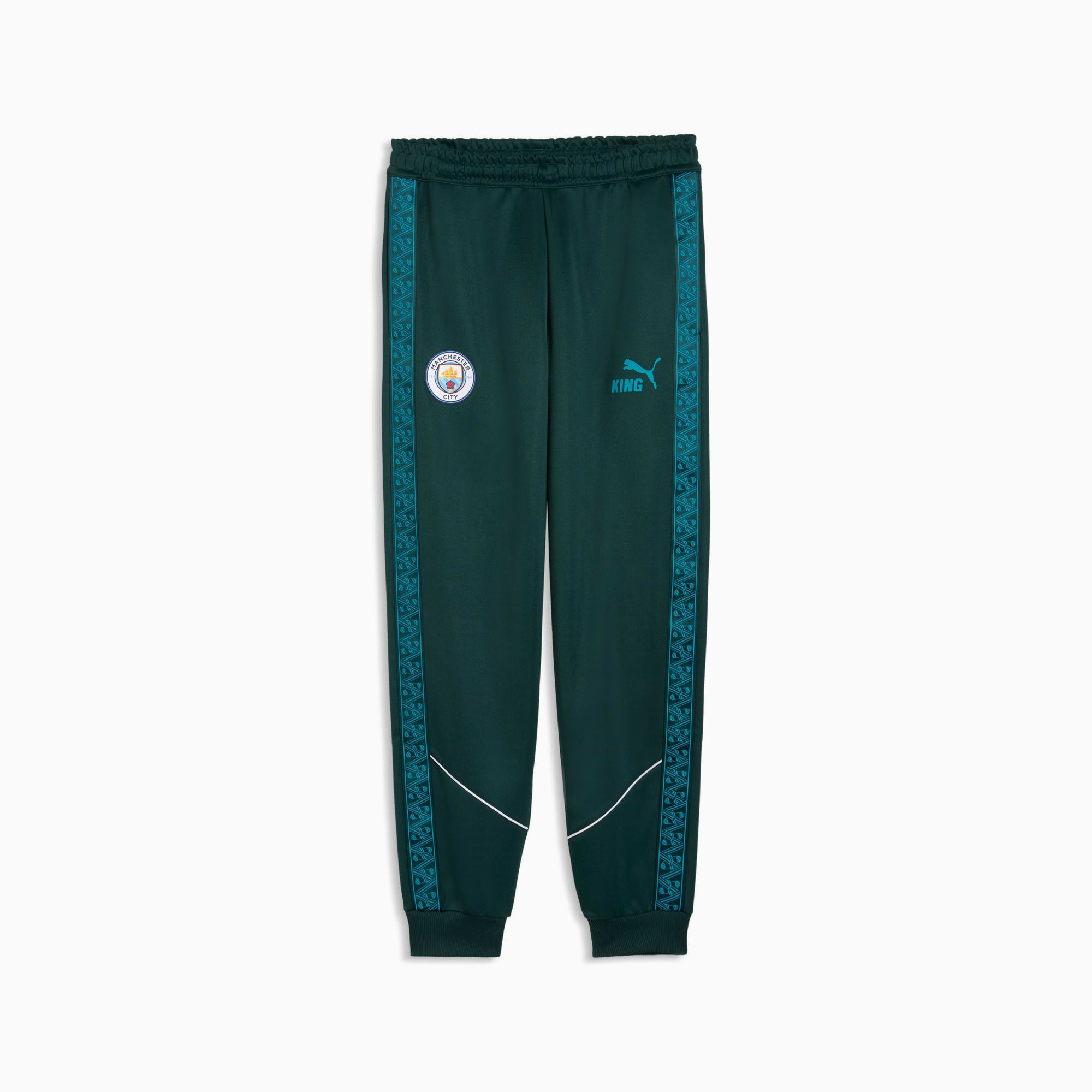 Mcfc King Anthem Pant - Green Terrain / Tropical Blue
