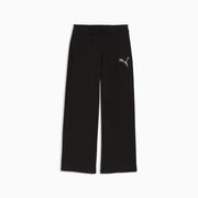ESS Graphic LEO Luxe Bedazzled Slouchy Pants TR - Nero