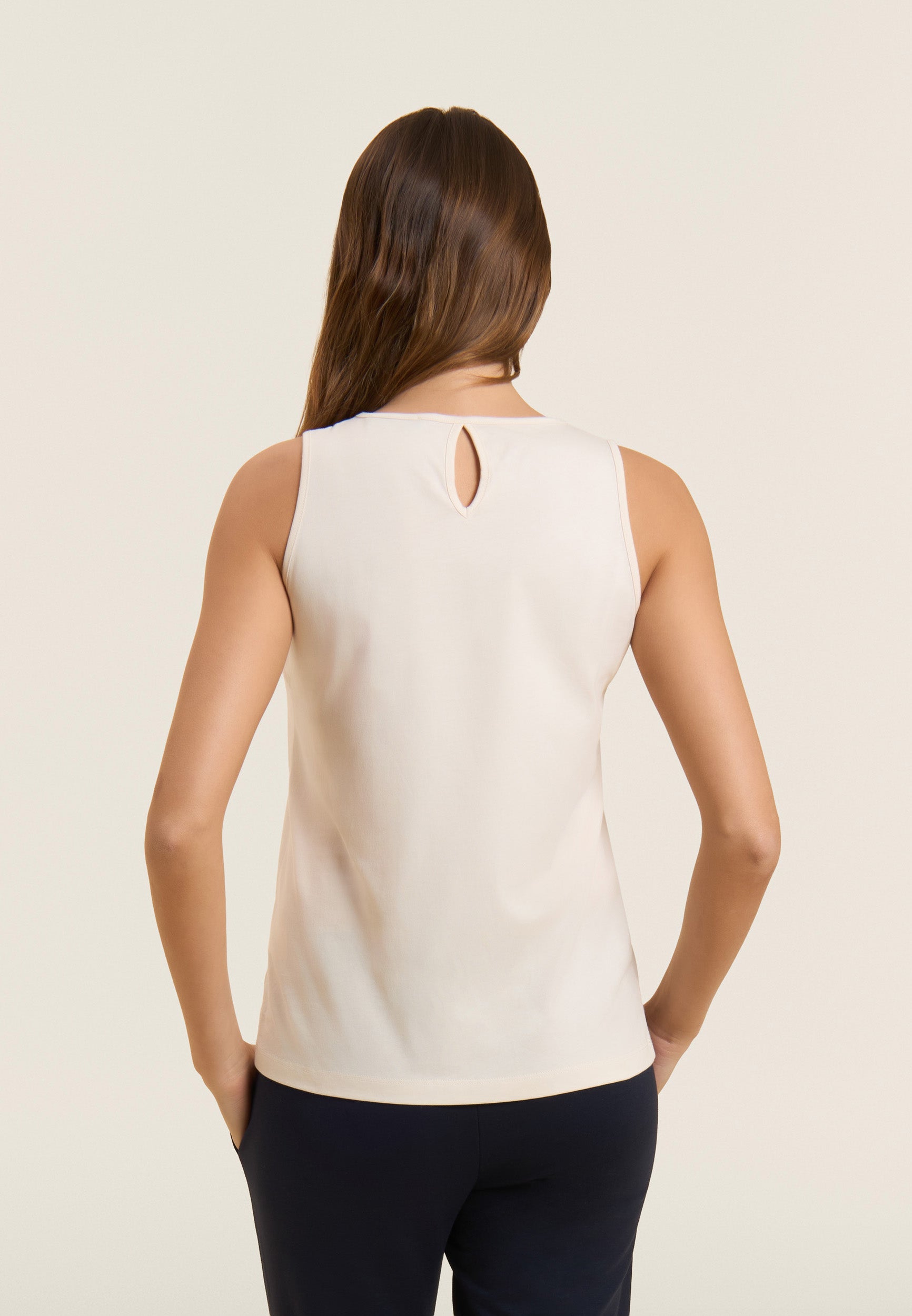 Canotta con Cut-Out e Grafica
