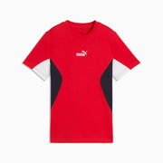 ESS Block Tee B - For All Time Red