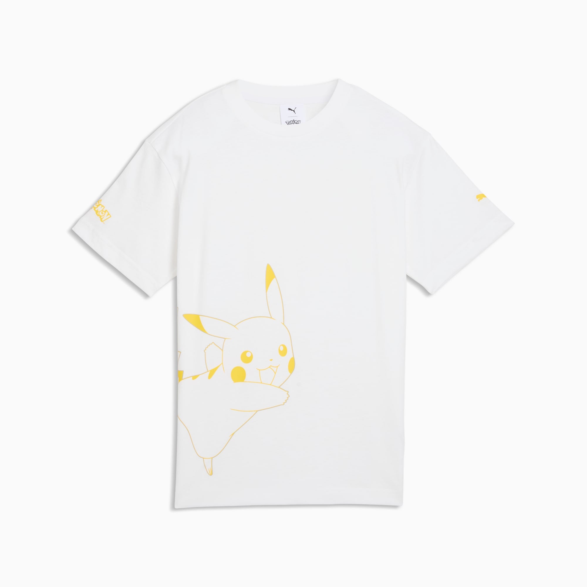 X Pokemon Relaxed Graphic Tee Jr - Bianco
