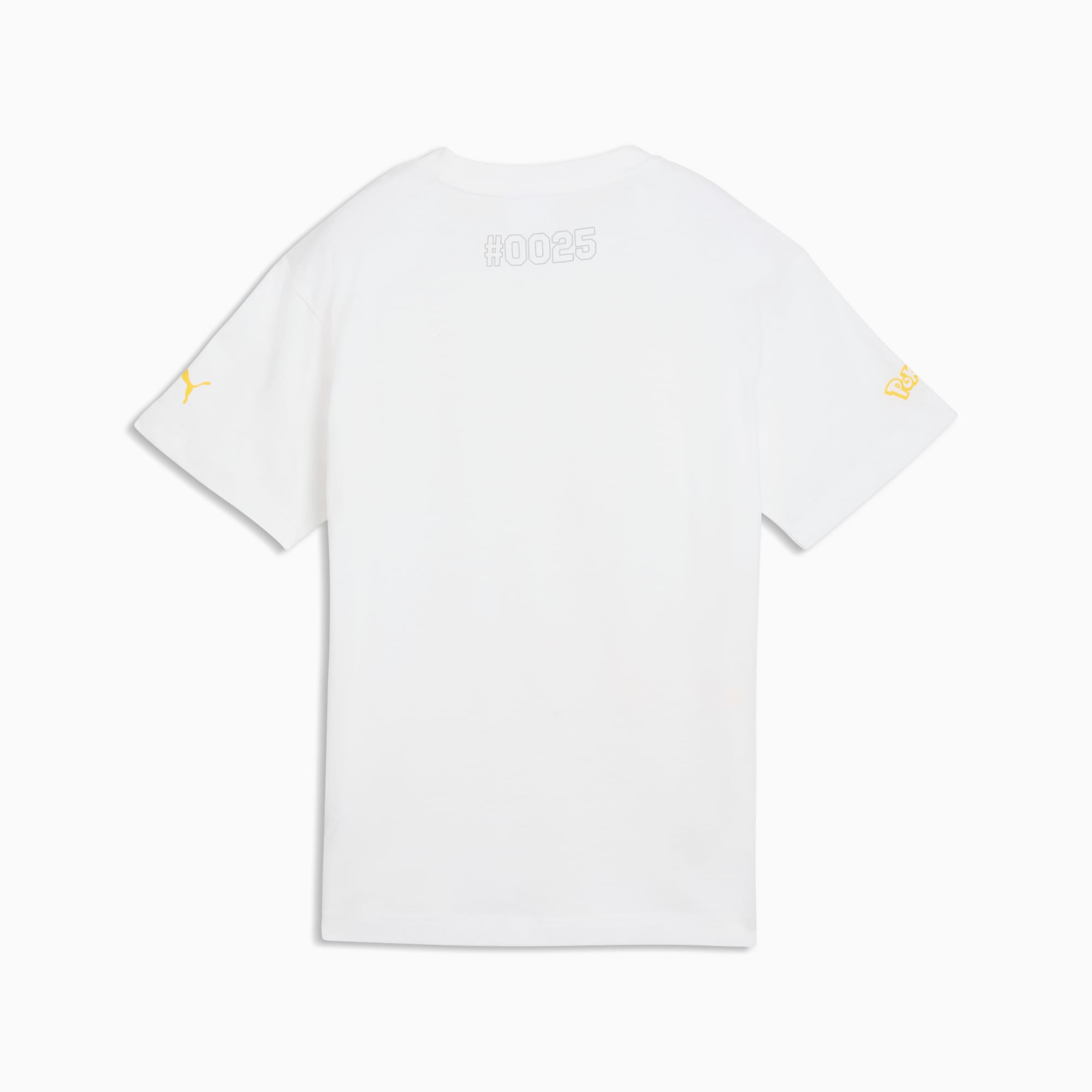 X Pokemon Relaxed Graphic Tee Jr - Bianco