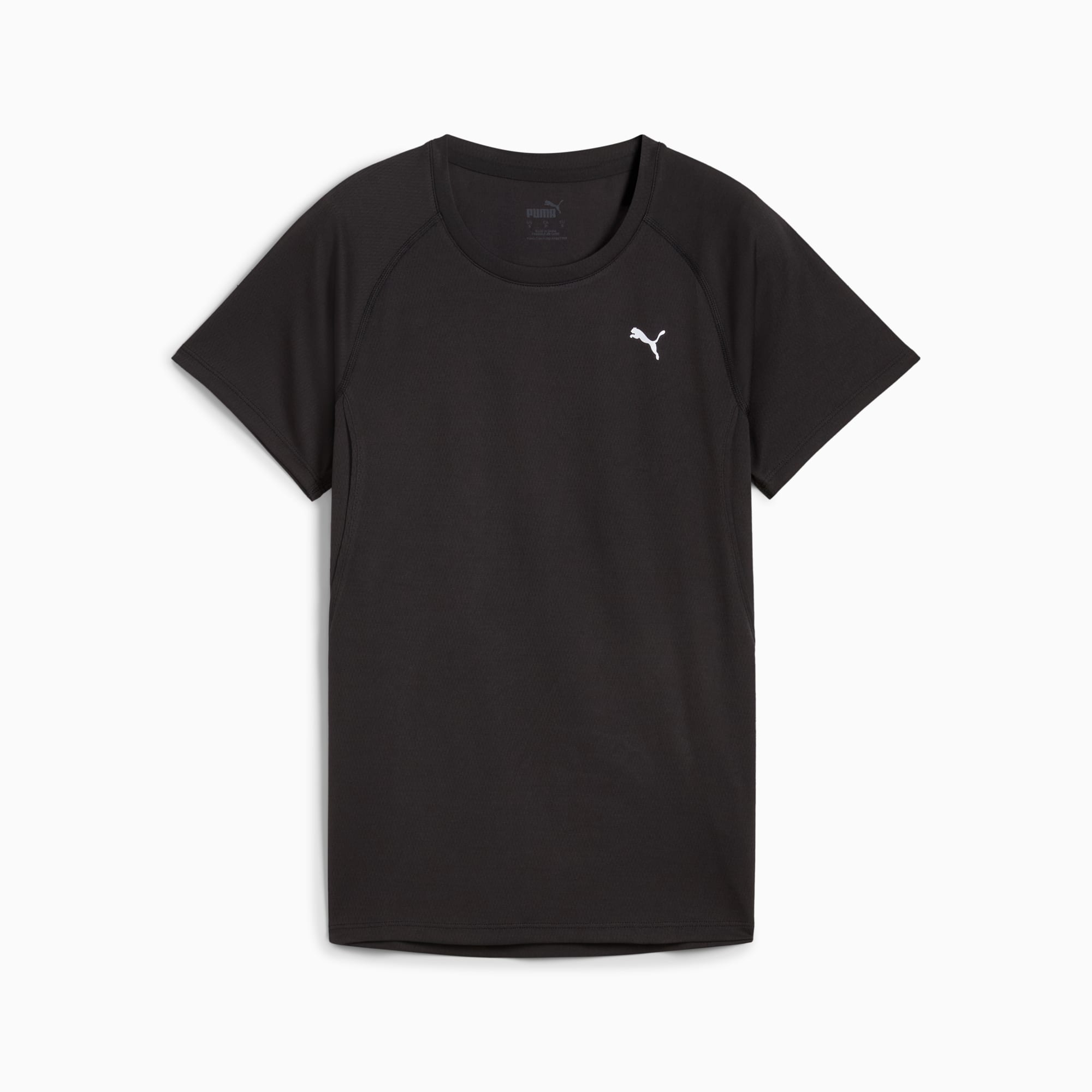 W RUN Velocity TEE (poly) - Nero
