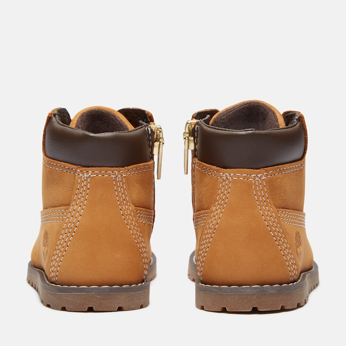 Scarponcino Pokey Pine 6 Inch con Zip Laterale - Wheat