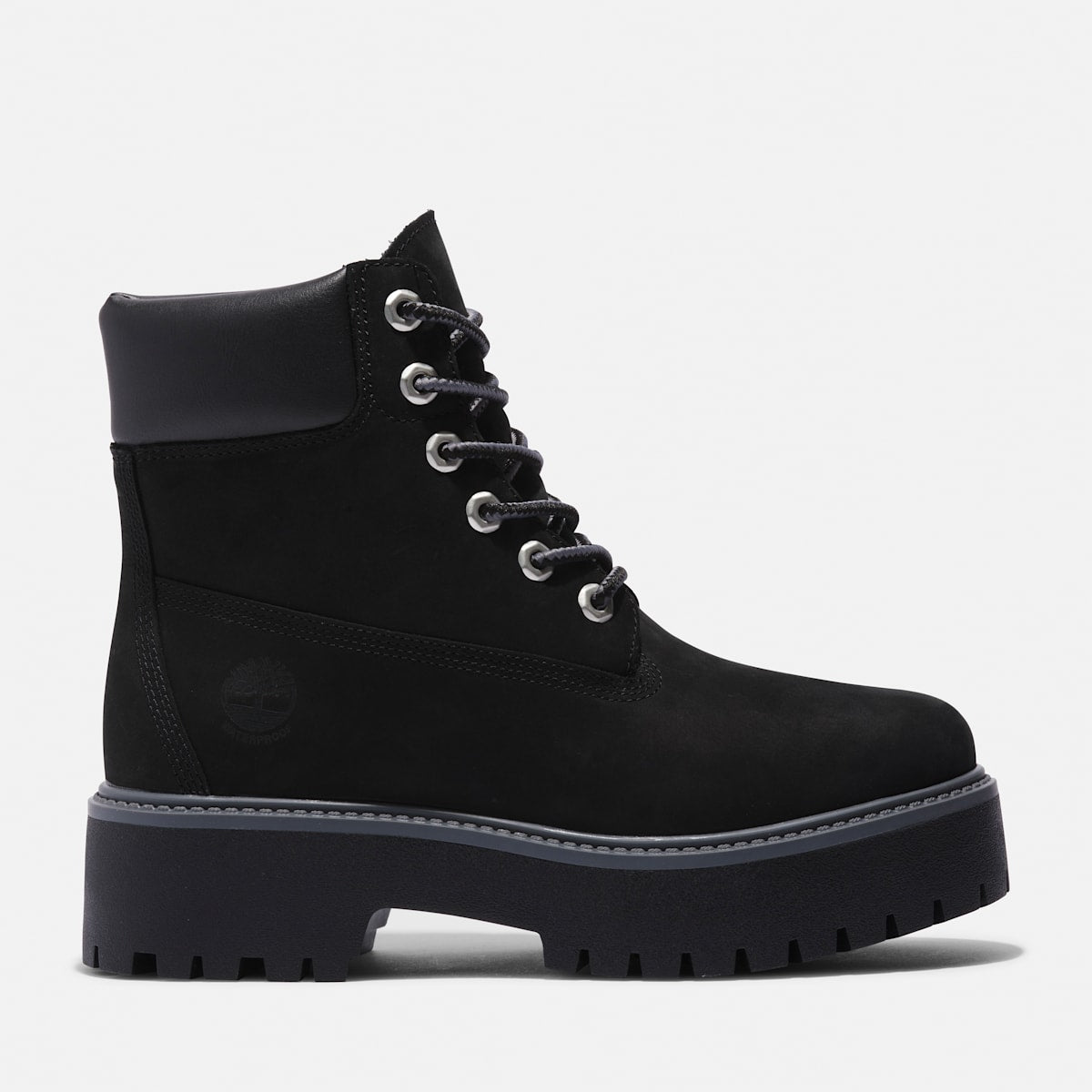 Scarponcino Stone Street 6 Inch Waterproof - Jet Black