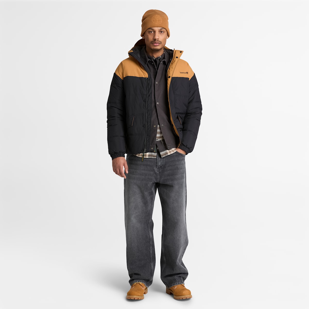 Piumino Sintetico DWR Idrorepellente - Black