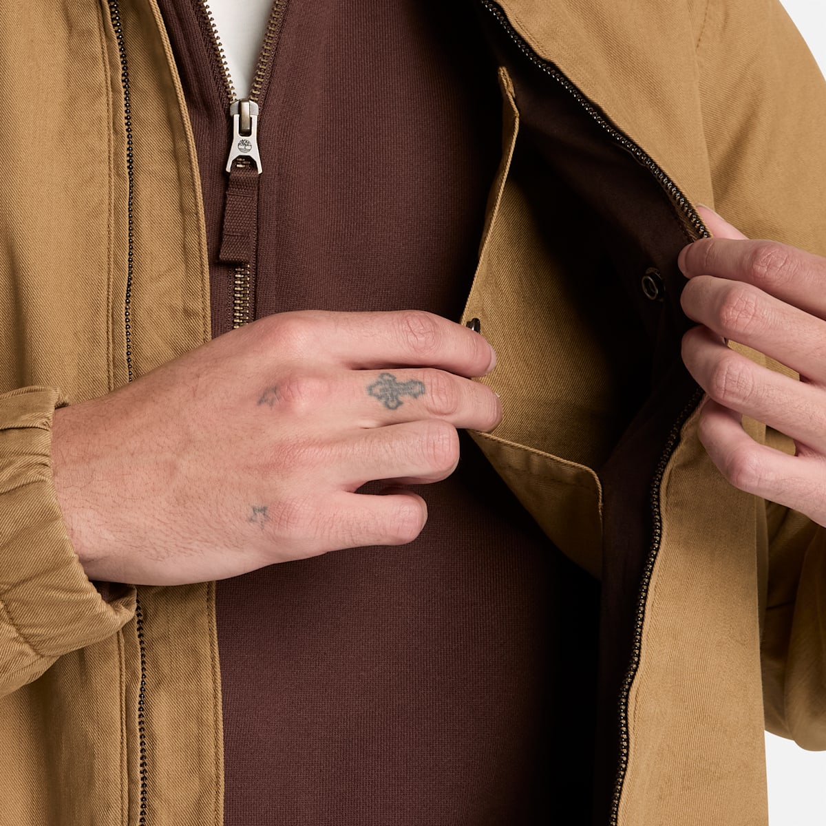 Giubbotto Bomber Strafford in Cotone - Ermine