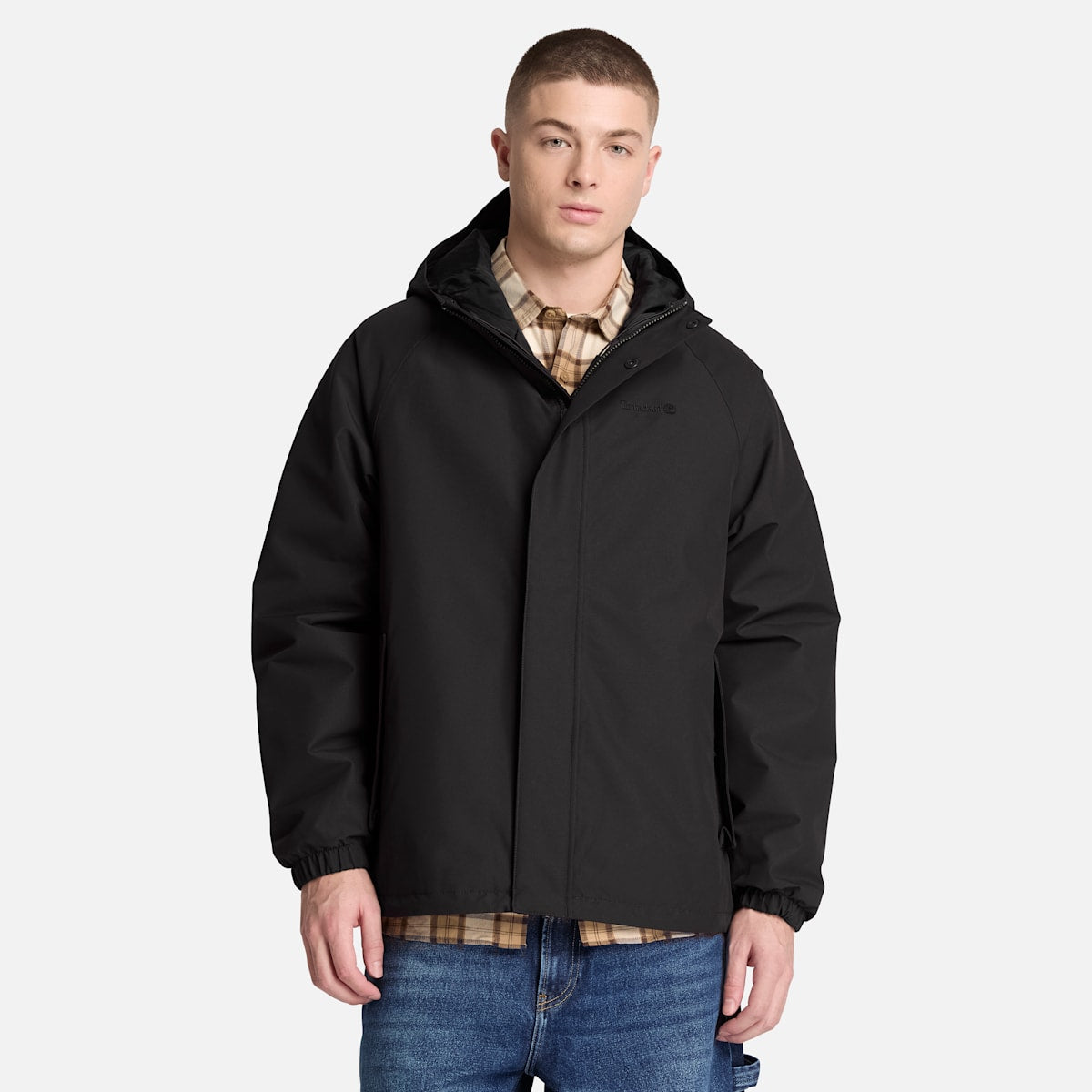 Giacca Impermeabile Imbottita - Black