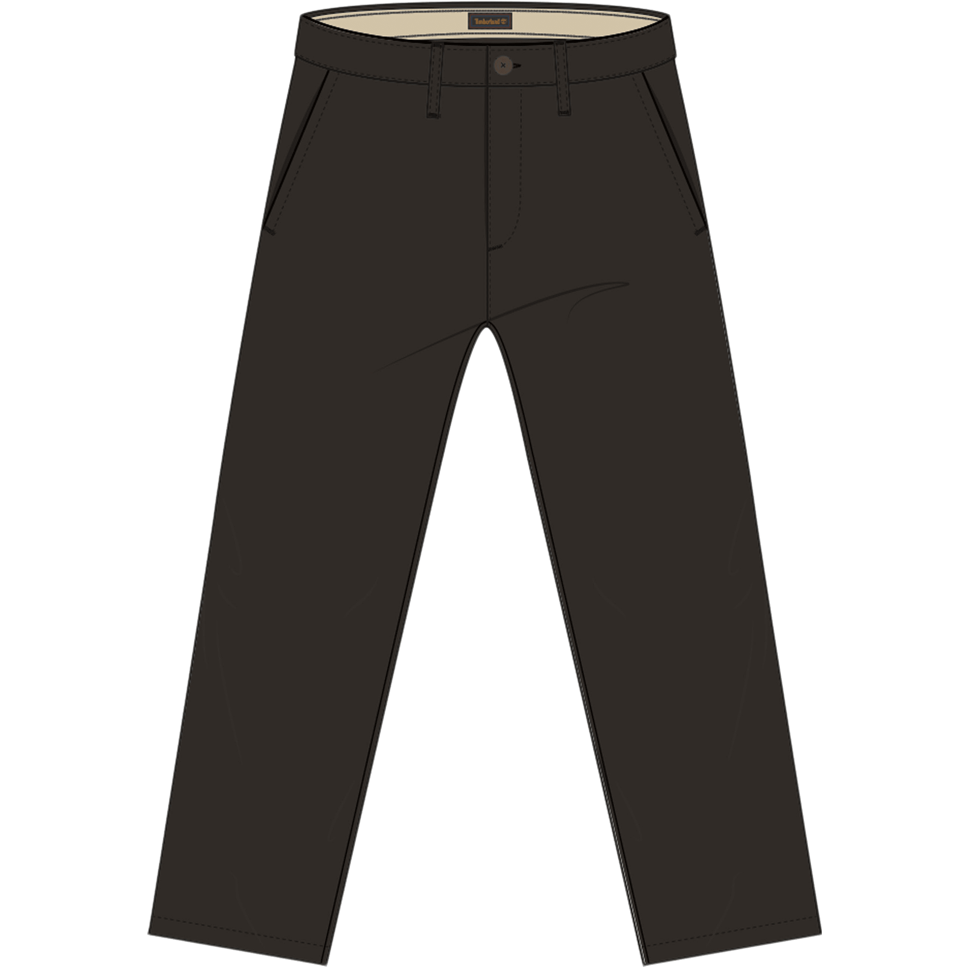 Pantalone Chino TOPS in Twill - Mole