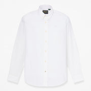Camicia Oxford a Manica Lunga - White