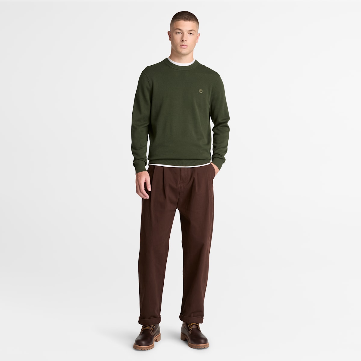 Felpa Girocollo in Cotone - Duffel Bag